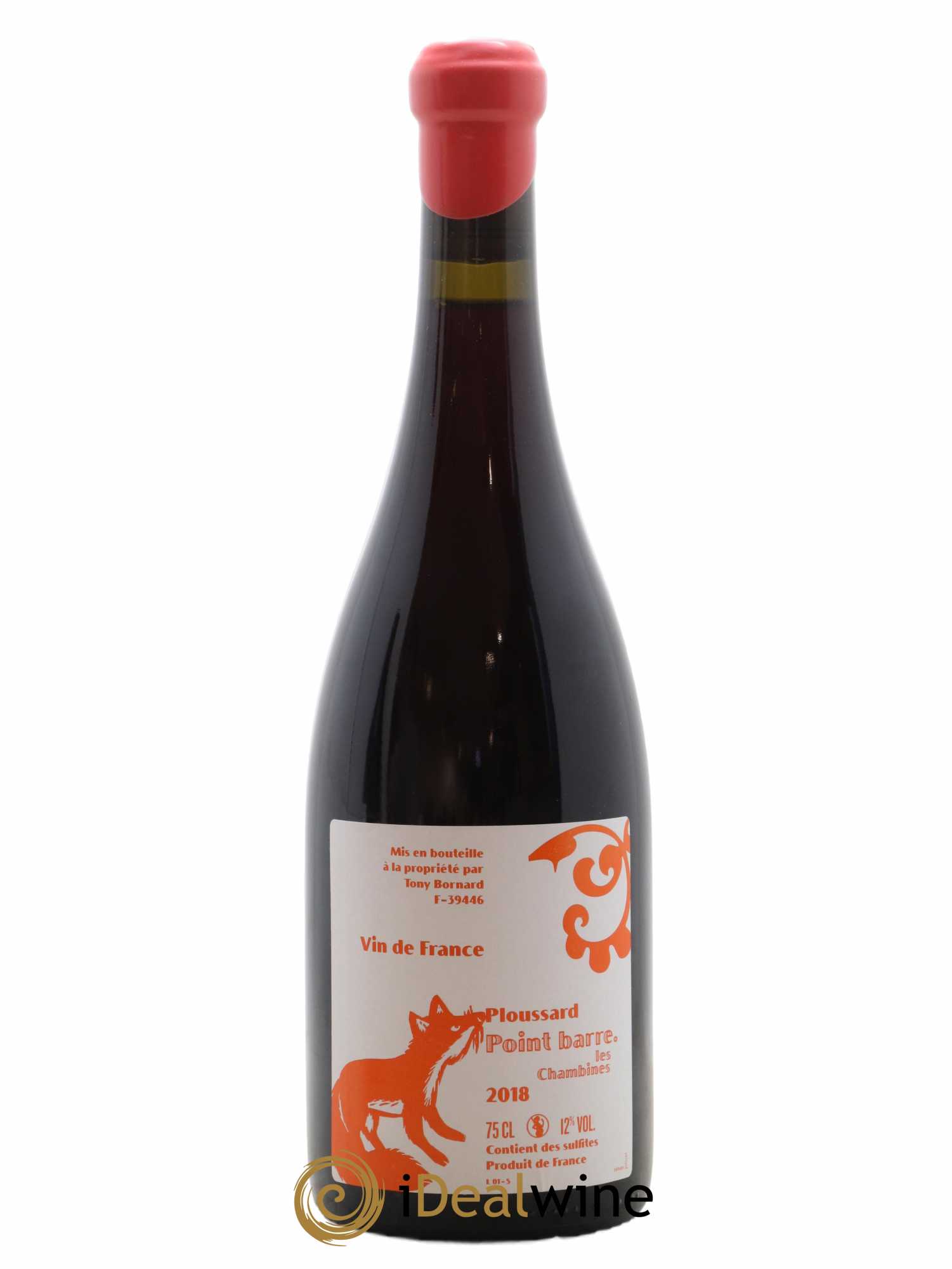 Côtes du Jura Ploussard Point Barre Bornard 2018 - Lot of 1 bottle - 0