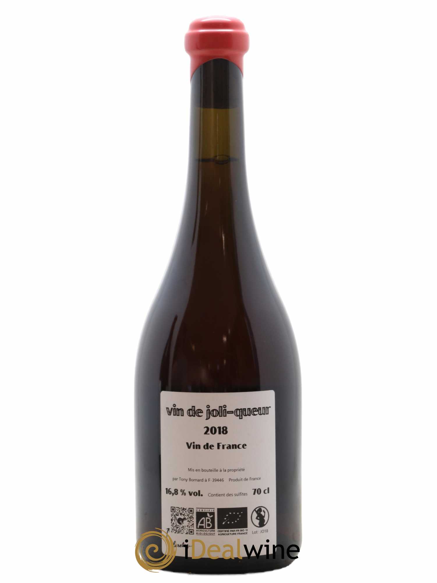 Vin de France Le Jo Liqueur Domaine Bornard 2018 - Lot of 1 bottle - 1