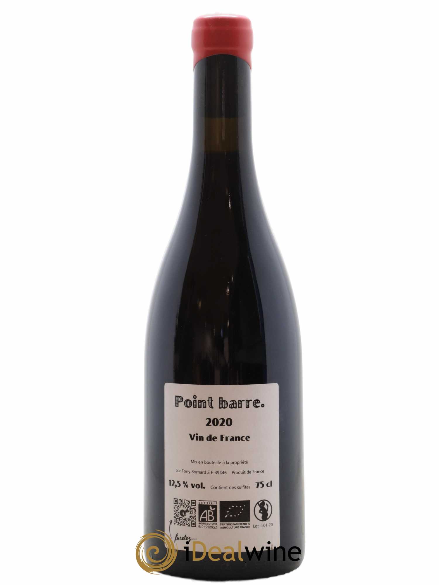 Côtes du Jura Ploussard Point Barre Bornard 2020 - Lot of 1 bottle - 1