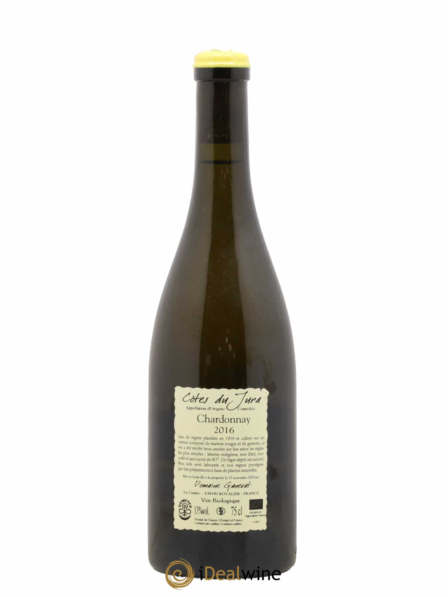 Côtes du Jura Les Grands Teppes Vieilles Vignes Jean-François Ganevat (Domaine) 2016 - Lot de 1 bouteille - 1