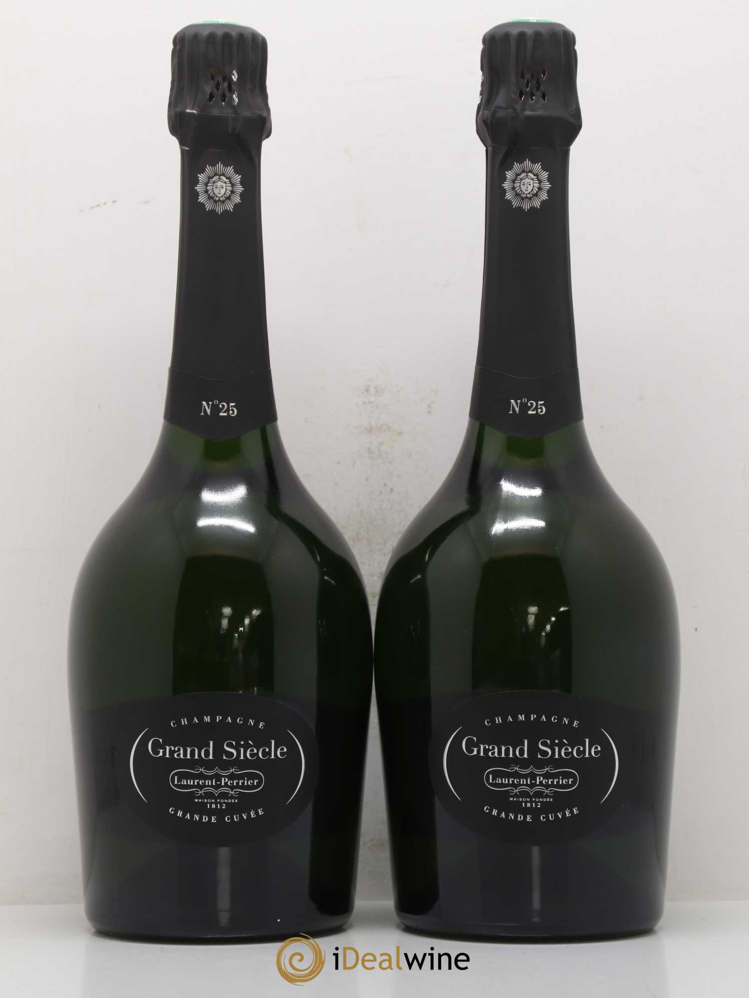 Grand Siècle Itération 25 Laurent Perrier - Lot de 2 bouteilles - 0