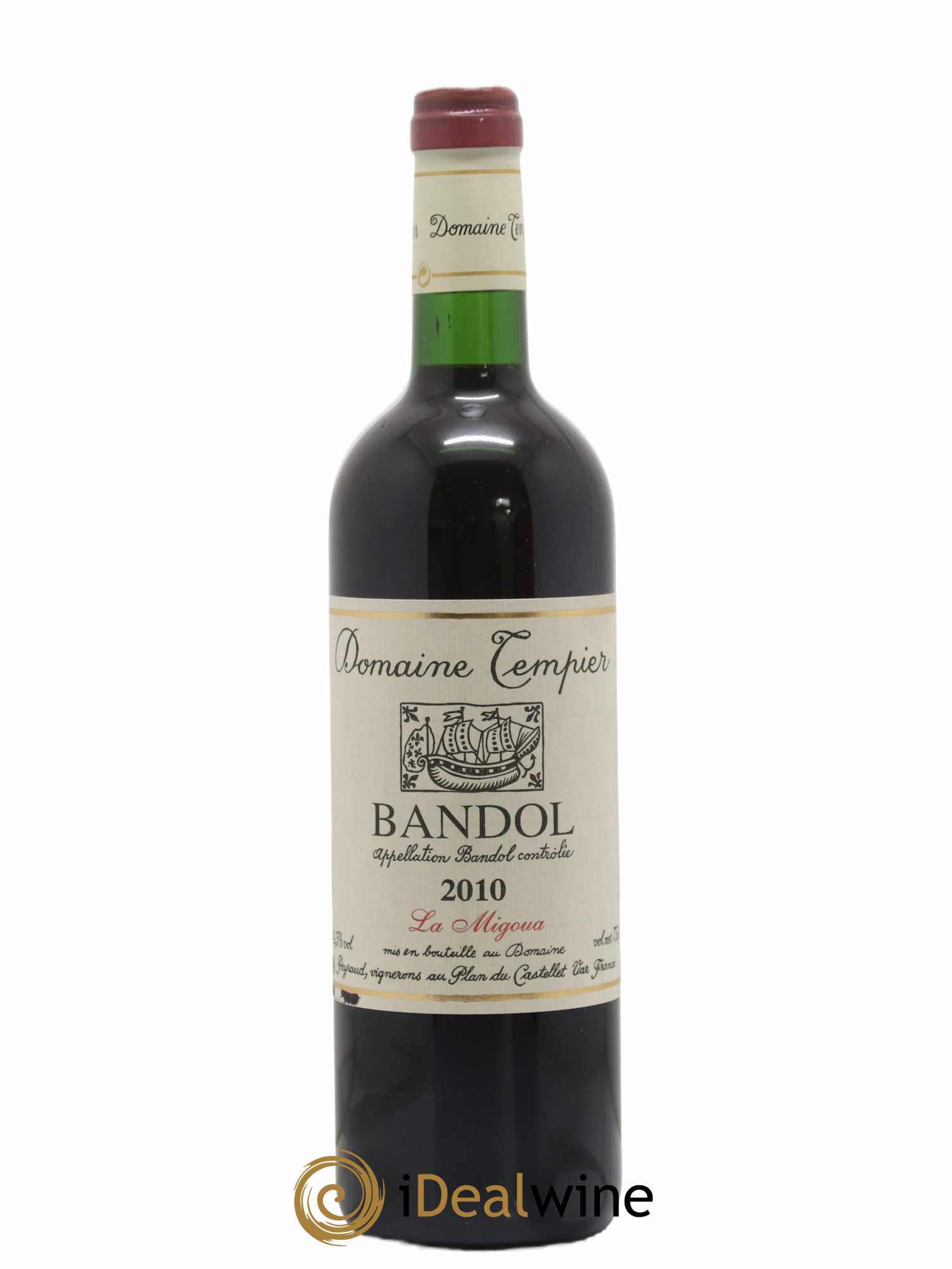 Bandol Domaine Tempier Cuvée La Migoua Famille Peyraud 2010 - Lot de 1 bouteille - 0