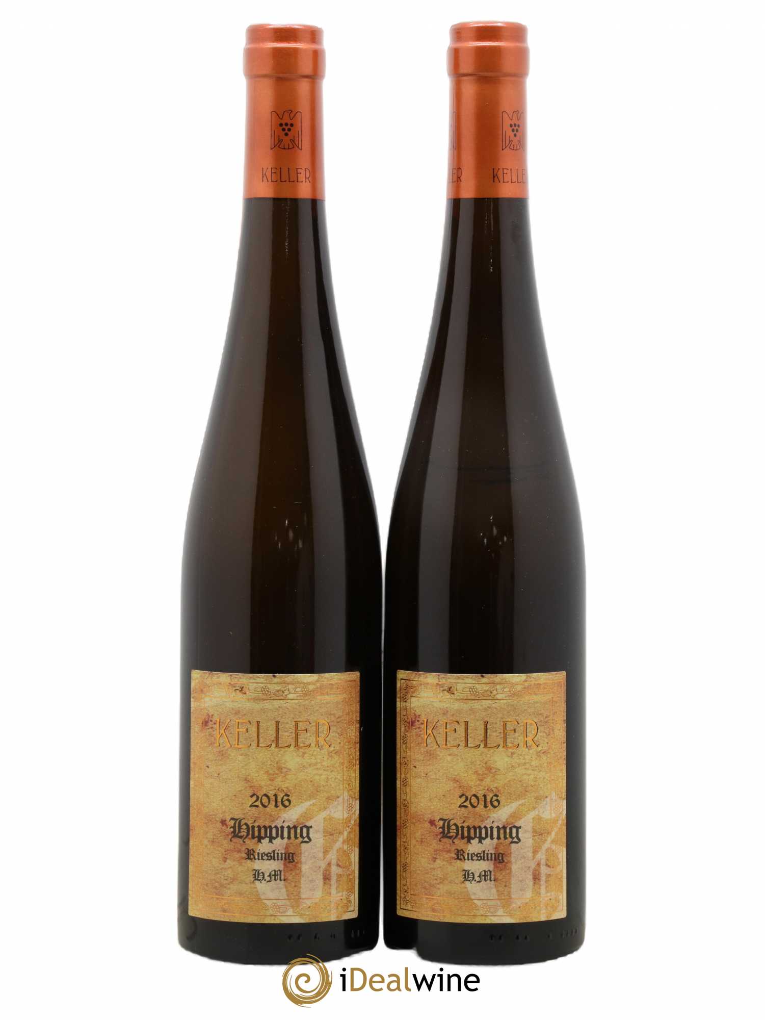 Riesling Nierstein Hipping Riesling H.M Keller 2016 - Lot de 2 bouteilles - 0