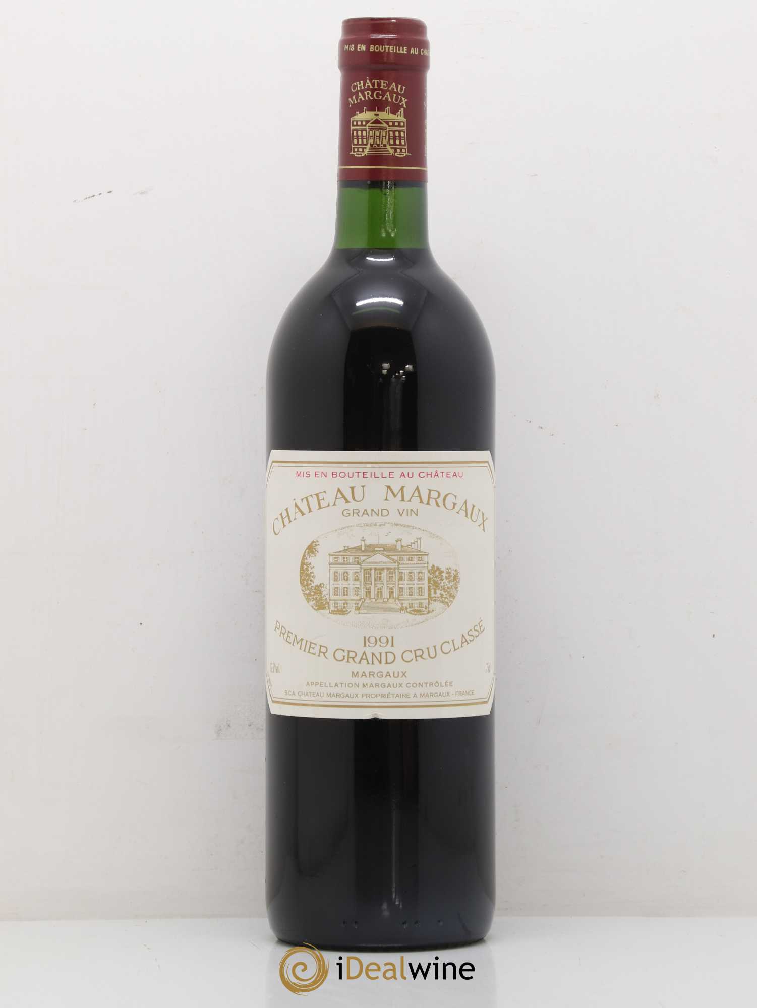 Château Margaux 1er Grand Cru Classé 1991 - Lot de 1 bouteille - 0