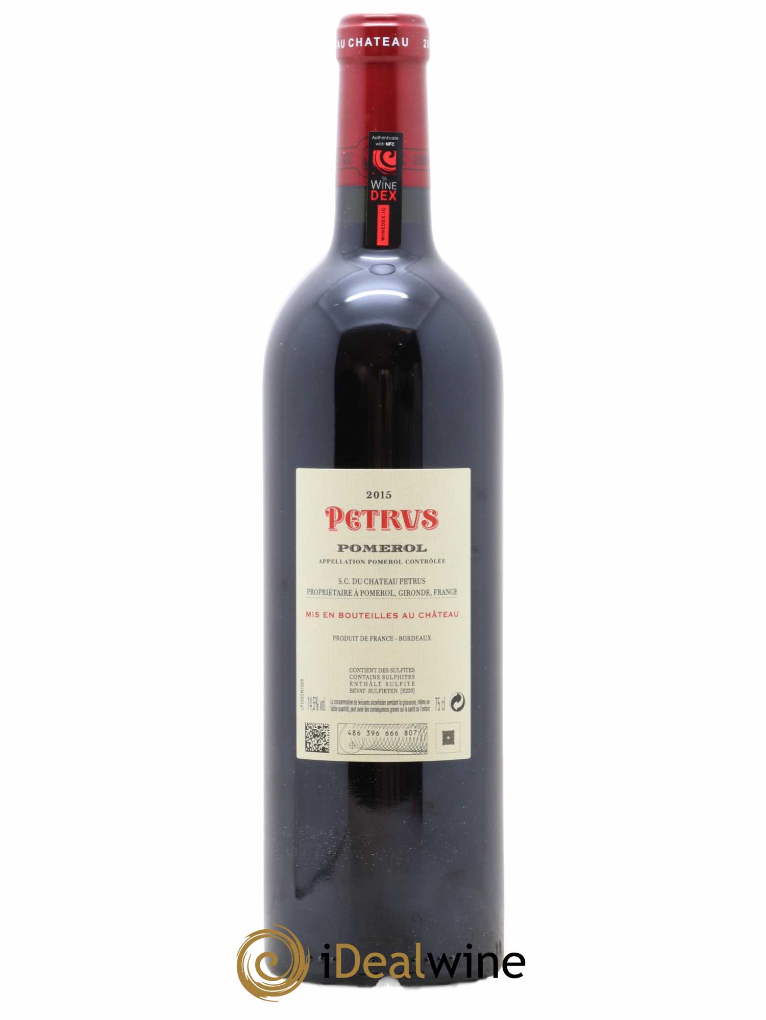 Petrus 2015 - Lot de 1 bouteille - 1
