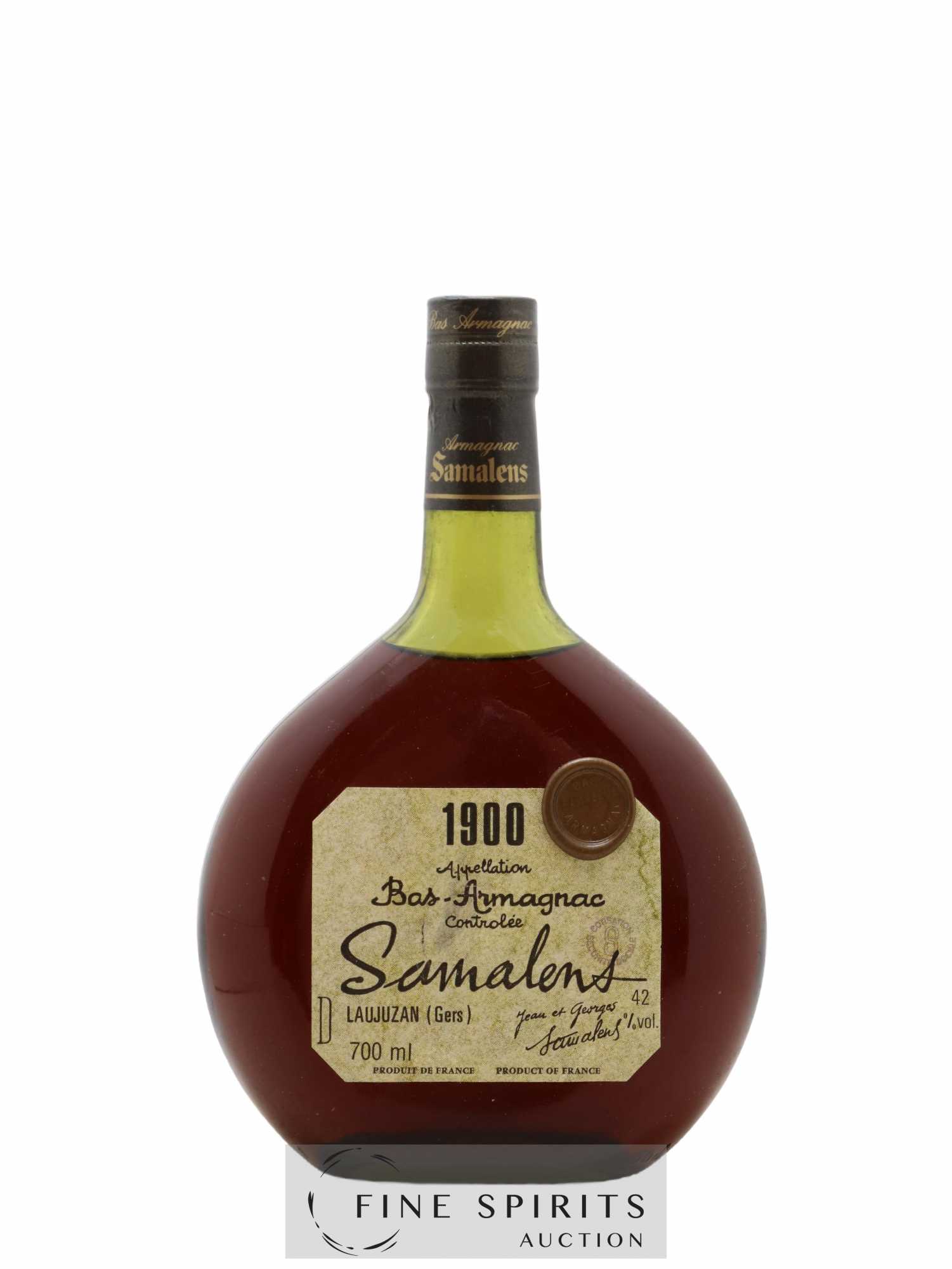 Samalens 1900 Of. - Posten von 1 Flasche - 1