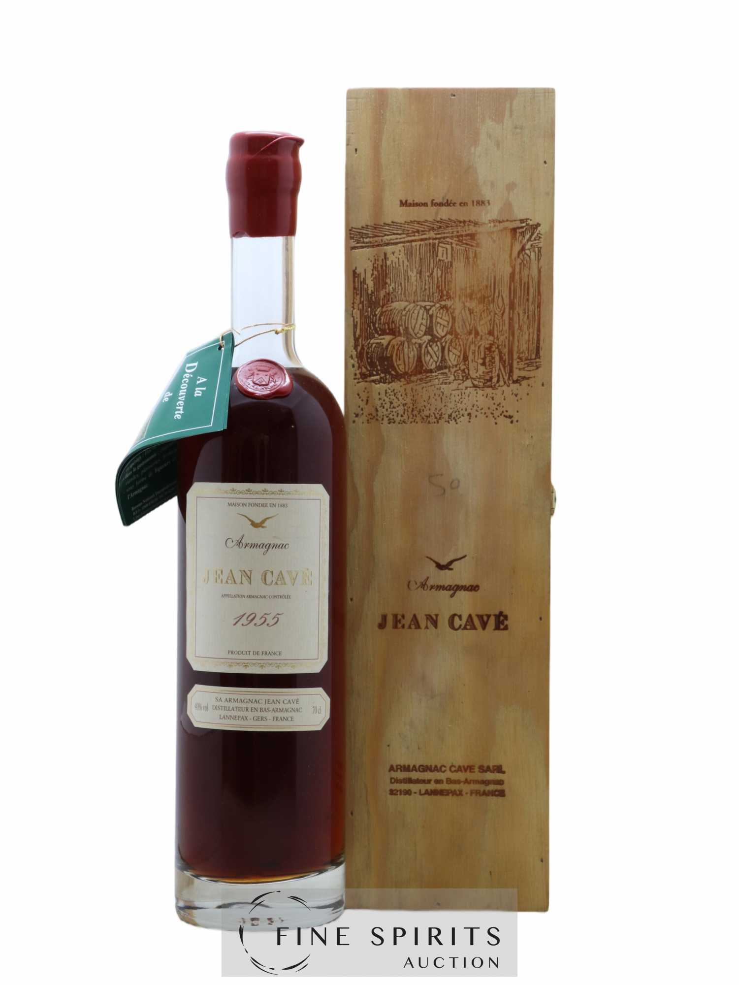 Jean Cavé 1955 Of. - Posten von 1 Flasche - 0