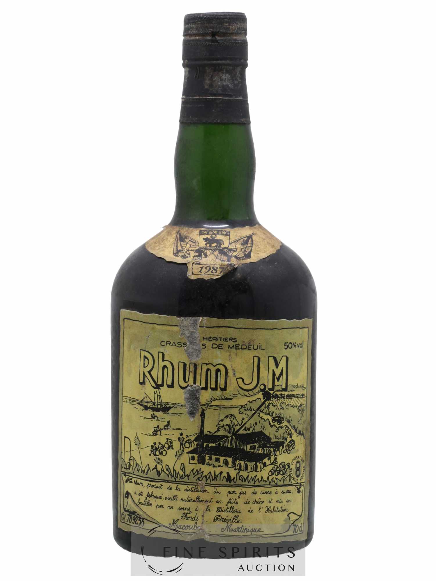 J.M 1987 Of. - Lot of 1 bottle - 0