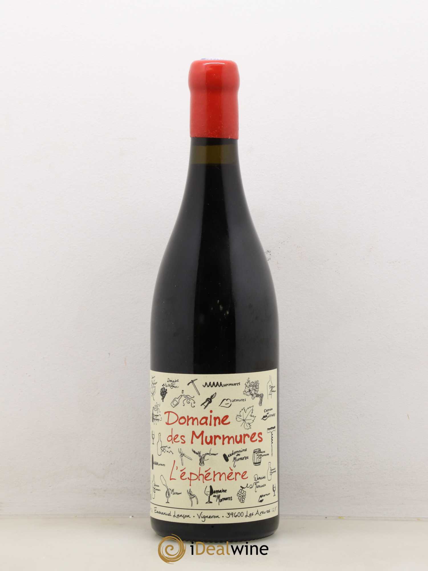 Vin de France Trousseau L'Ephémère Murmures (Domaine des) - Emmanuel Lançon 2017 - Lot de 1 bouteille - 0