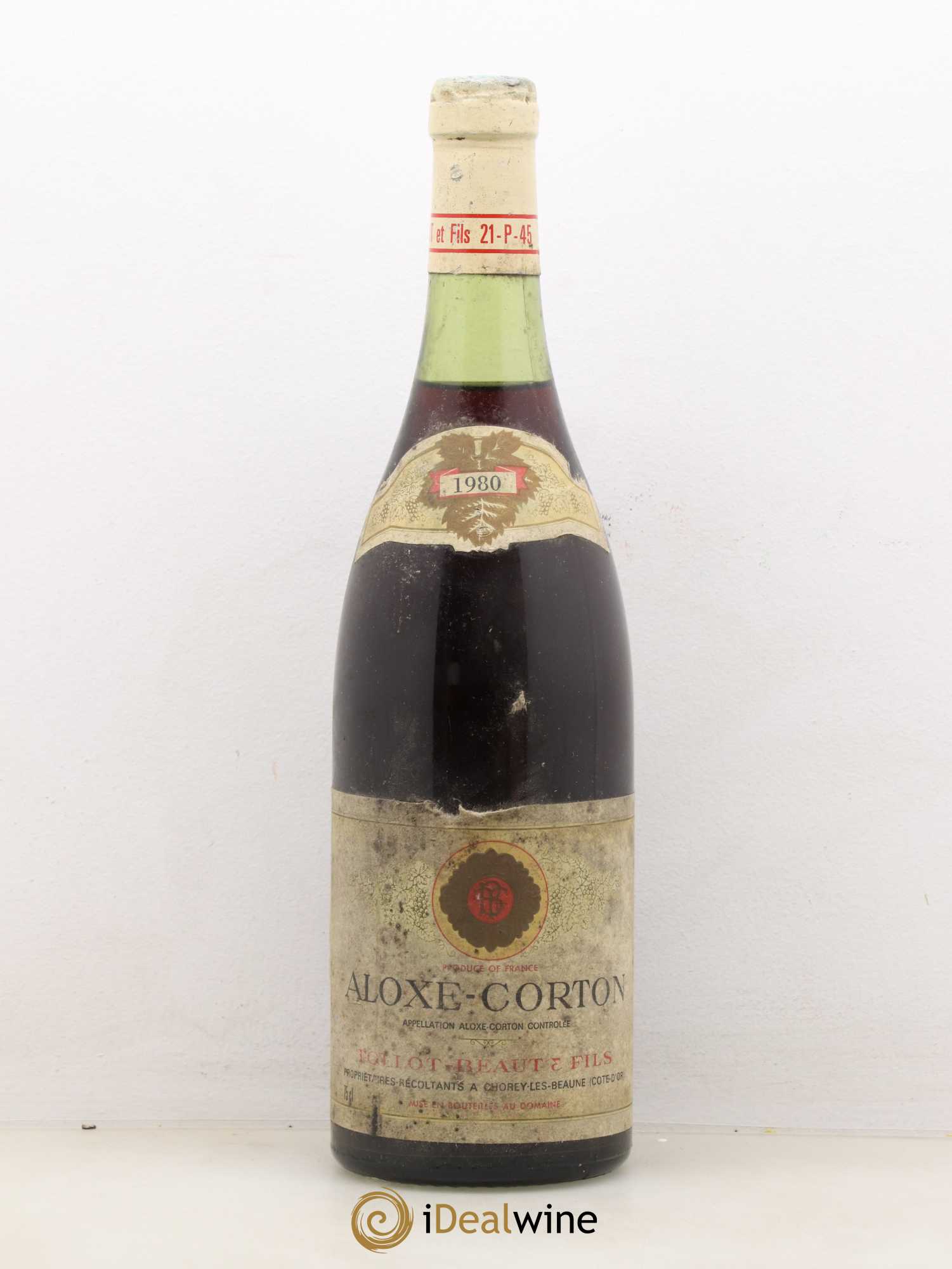 Aloxe-Corton Tollot Beaut (Domaine) 1980 - Lot de 1 bouteille - 0