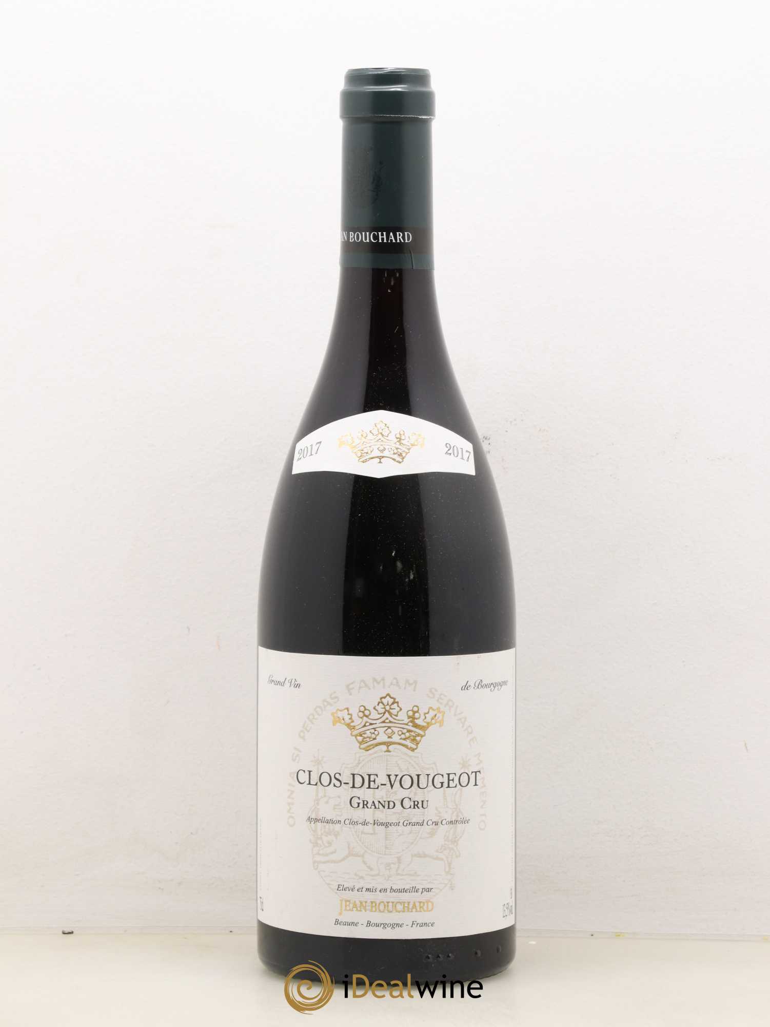 Clos de Vougeot Grand Cru Jean Bouchard 2017 - Lot de 1 bouteille - 0