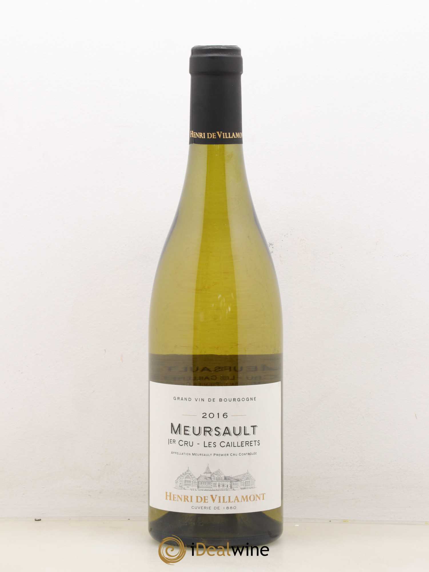 Meursault 1er Cru Les Caillerets Henri De Villamont 2016 - Posten von 1 Flasche - 0