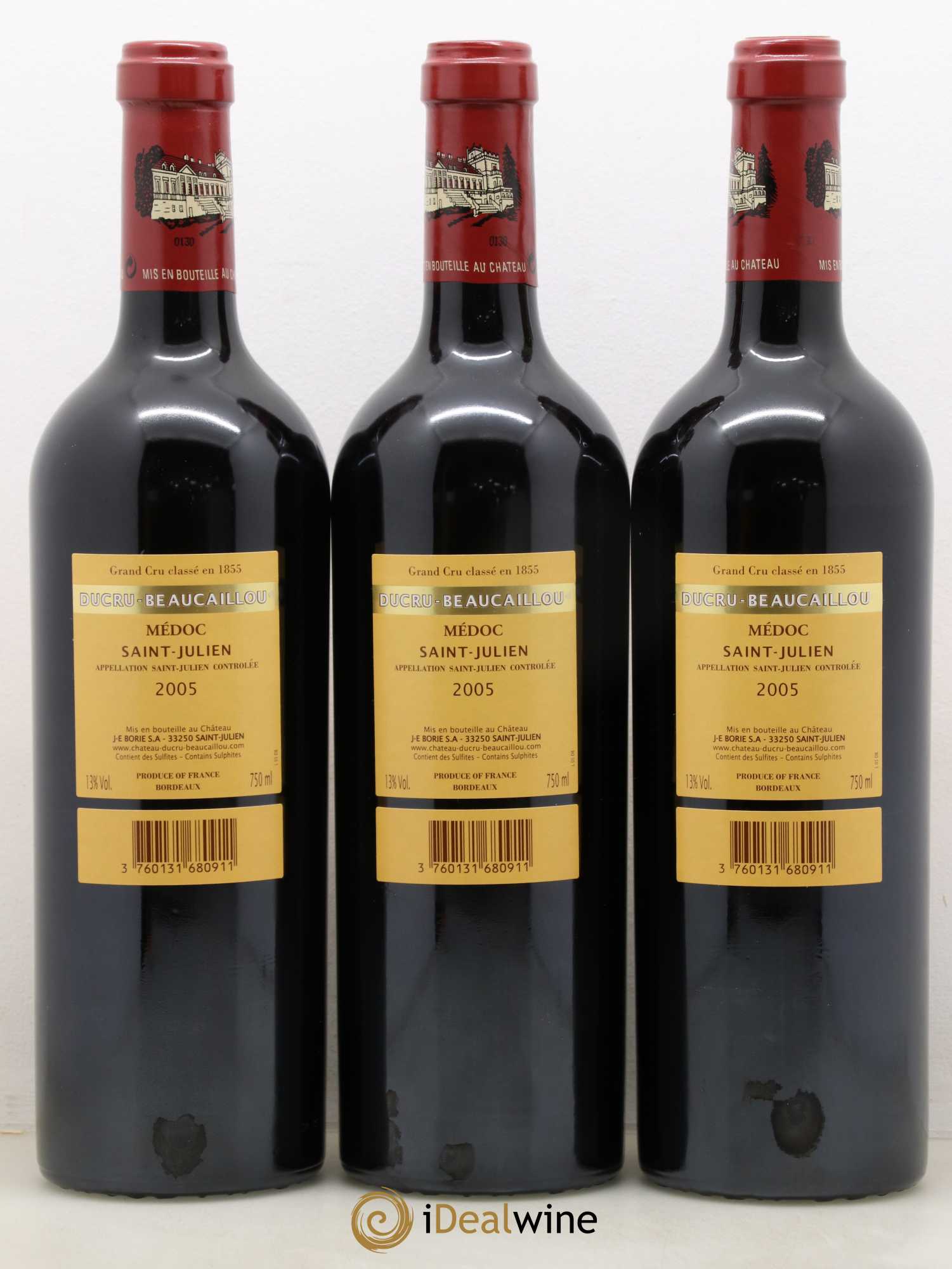 Château Ducru Beaucaillou 2ème Grand Cru Classé 2005 - Lot de 12 bouteilles - 2