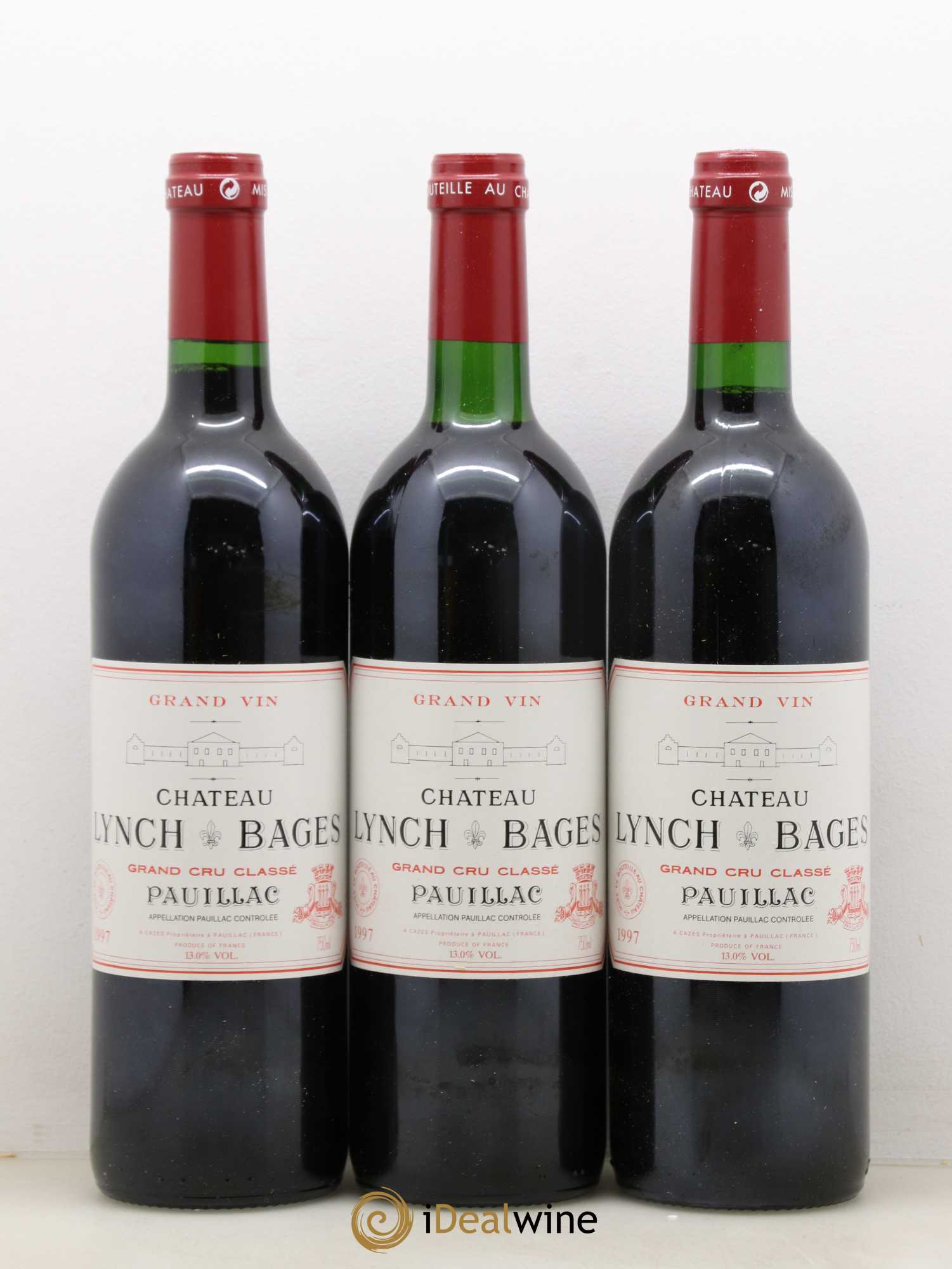 Château Lynch Bages 5ème Grand Cru Classé 1997 - Lot de 12 bouteilles - 2