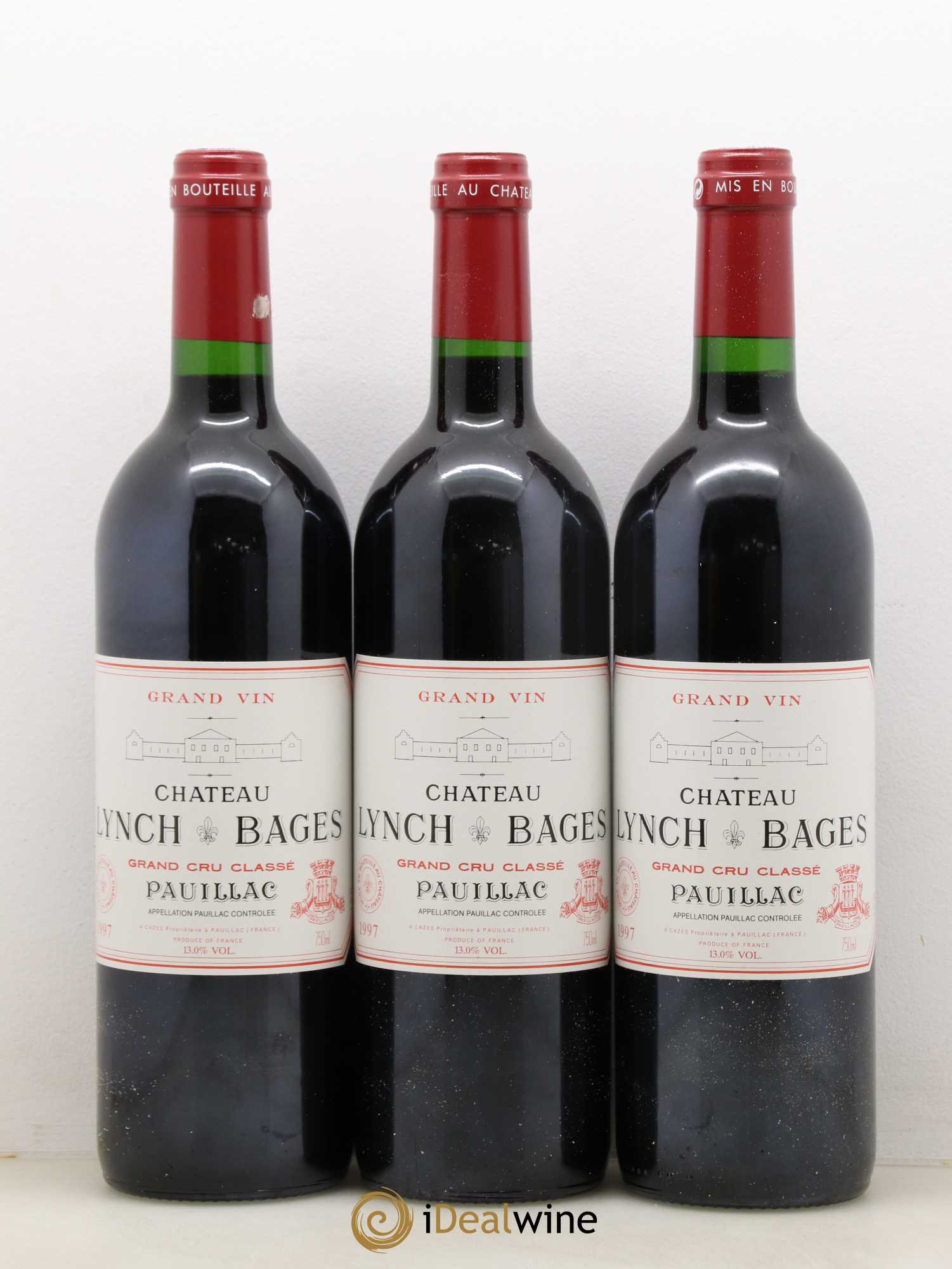 Château Lynch Bages 5ème Grand Cru Classé 1997 - Lot de 12 bouteilles - 3