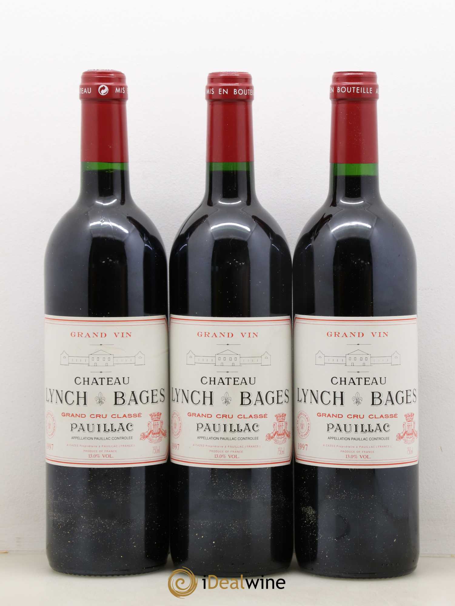 Château Lynch Bages 5ème Grand Cru Classé 1997 - Lot de 12 bouteilles - 4