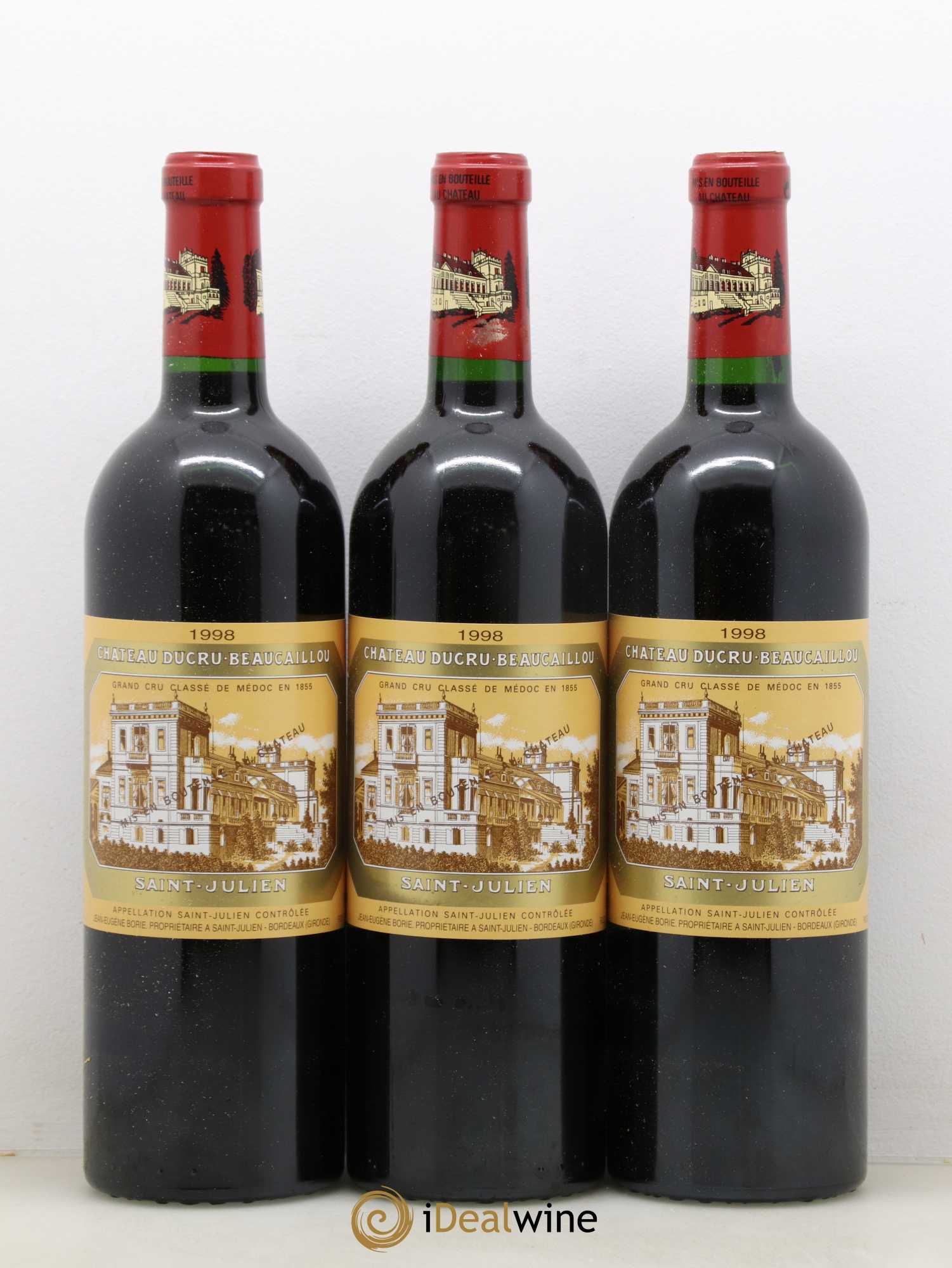 Château Ducru Beaucaillou 2ème Grand Cru Classé 1998 - Lot de 12 bouteilles - 1