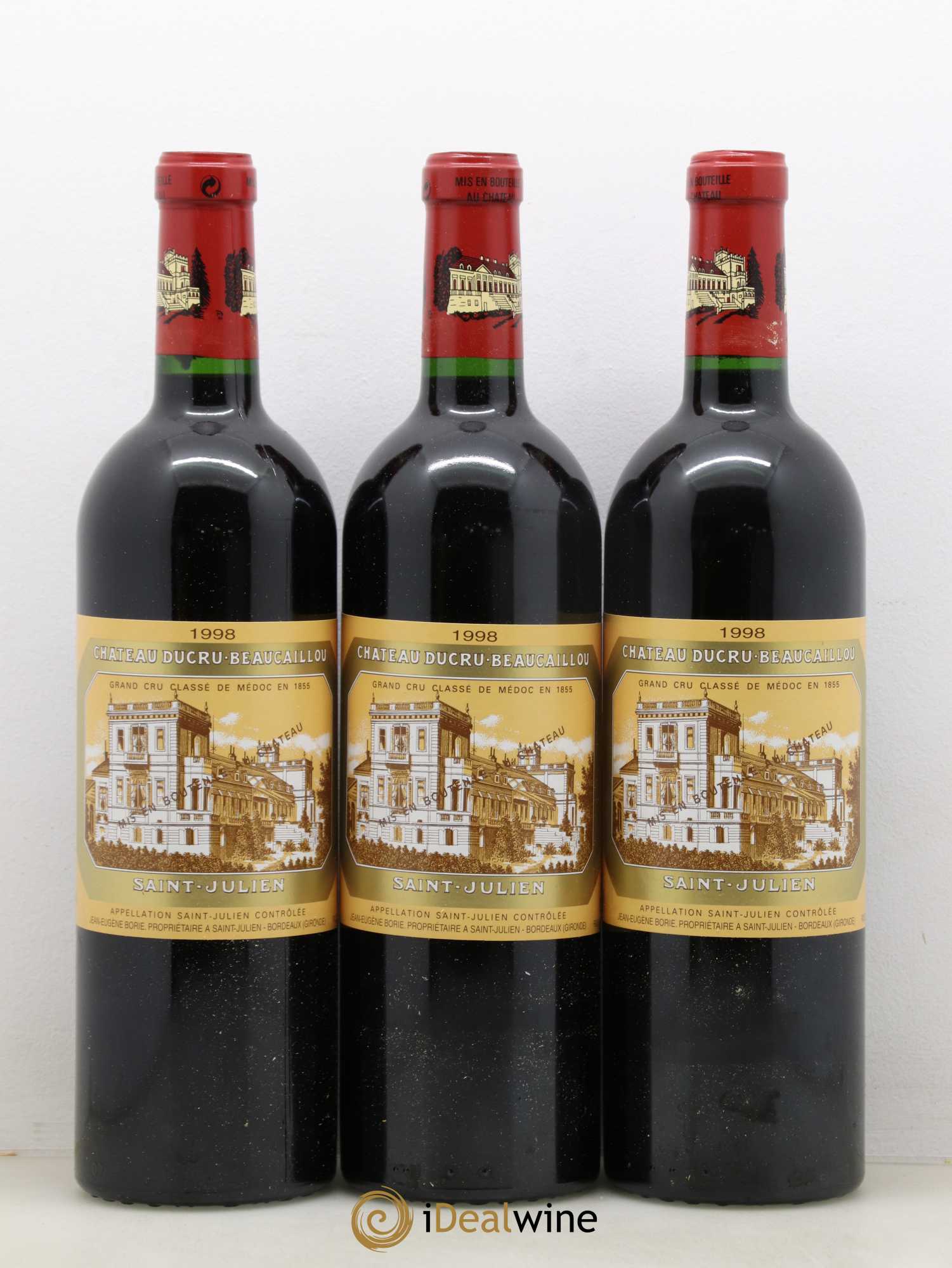 Château Ducru Beaucaillou 2ème Grand Cru Classé 1998 - Lot de 12 bouteilles - 2