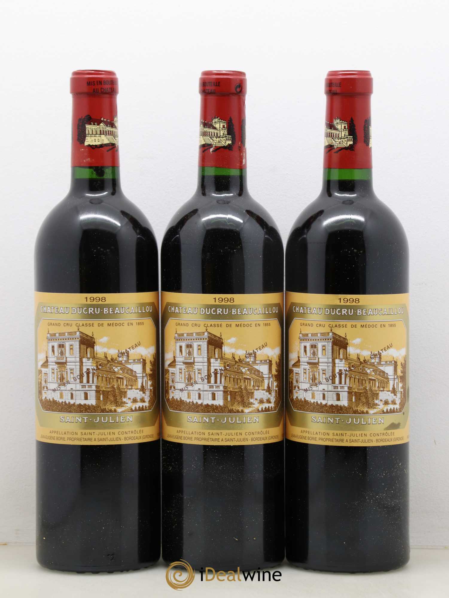 Château Ducru Beaucaillou 2ème Grand Cru Classé 1998 - Lot de 12 bouteilles - 3