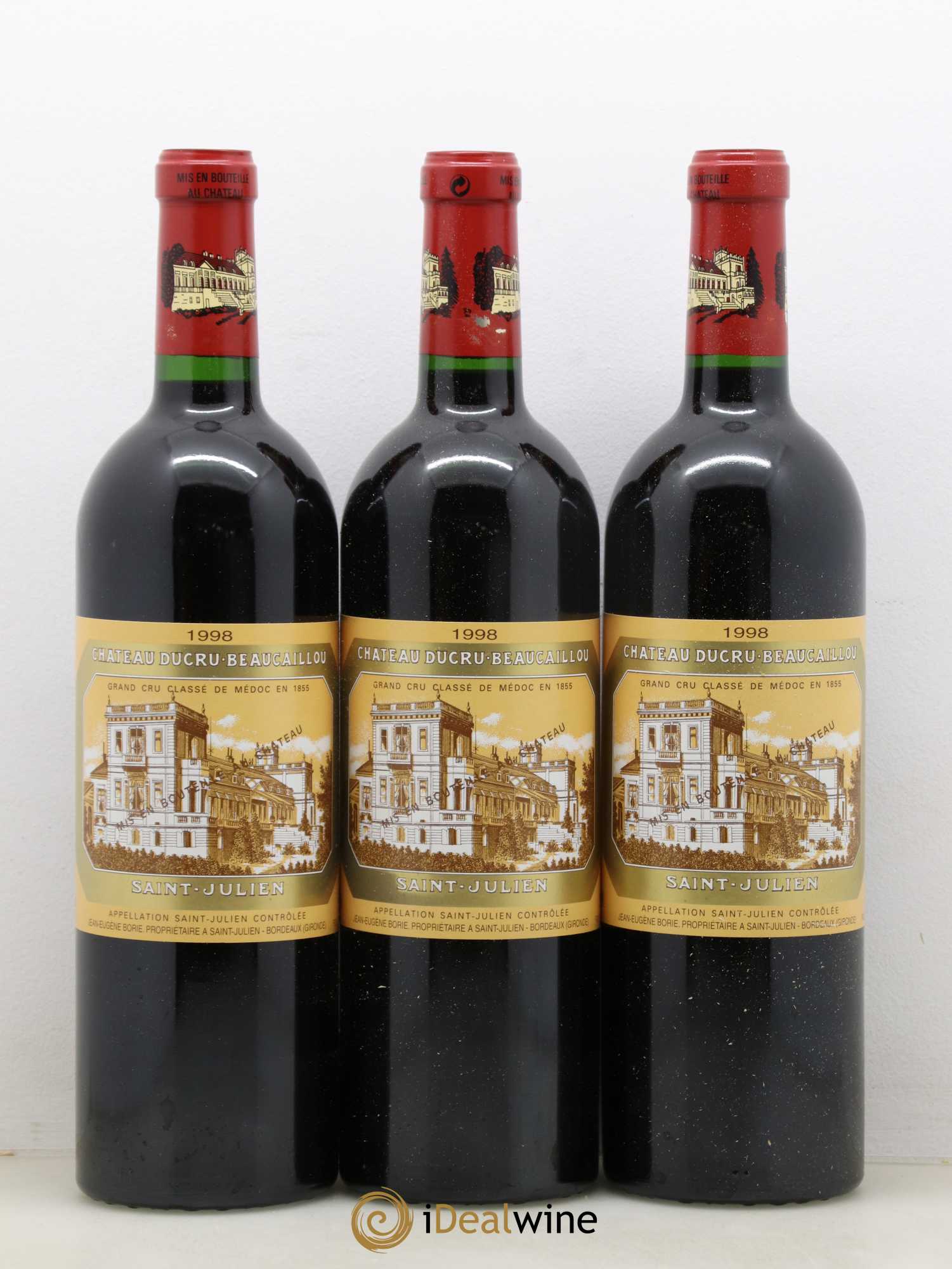 Château Ducru Beaucaillou 2ème Grand Cru Classé 1998 - Lot de 12 bouteilles - 4