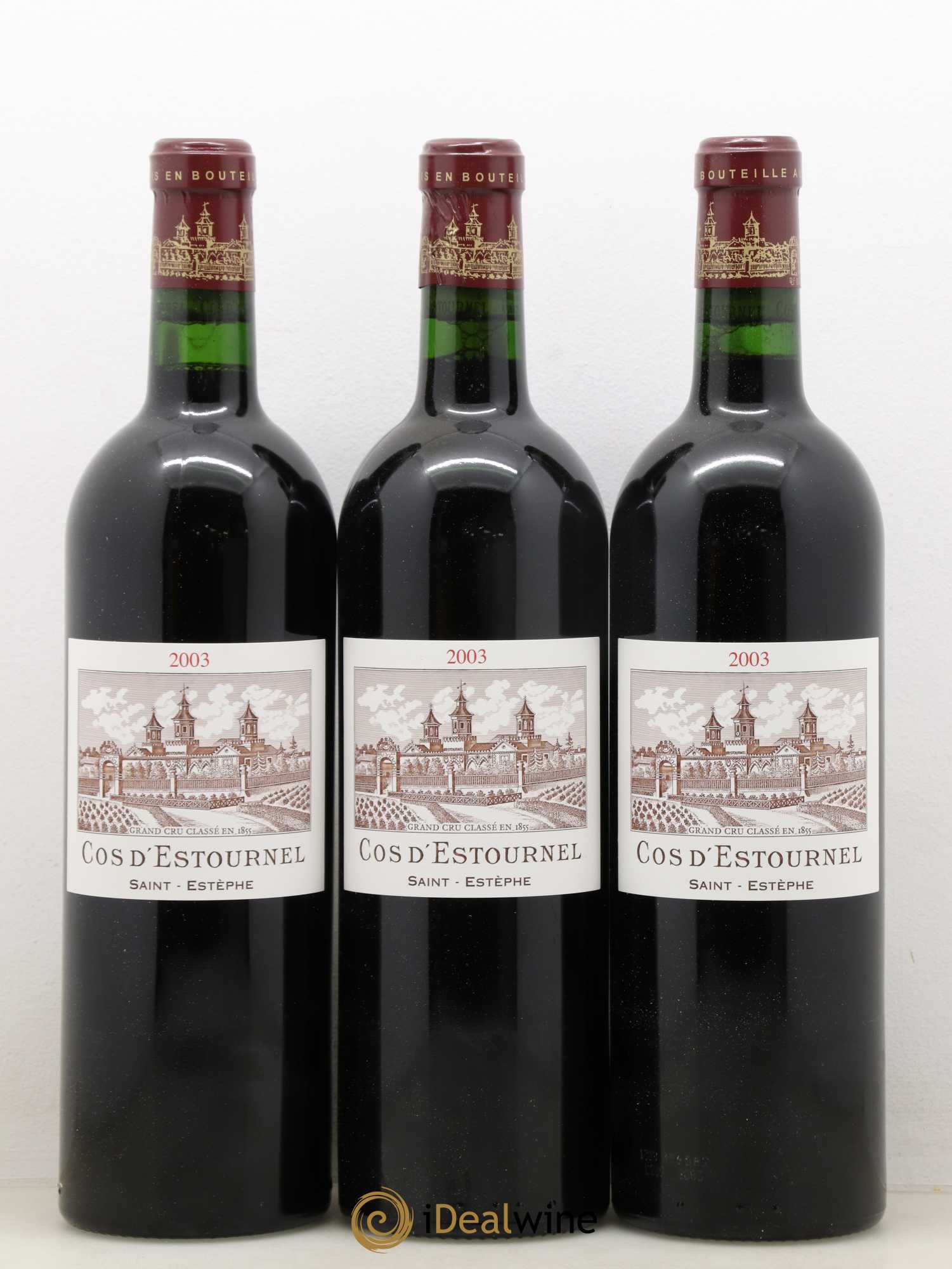 Cos d'Estournel 2ème Grand Cru Classé 2003 - Lot de 6 bouteilles - 1