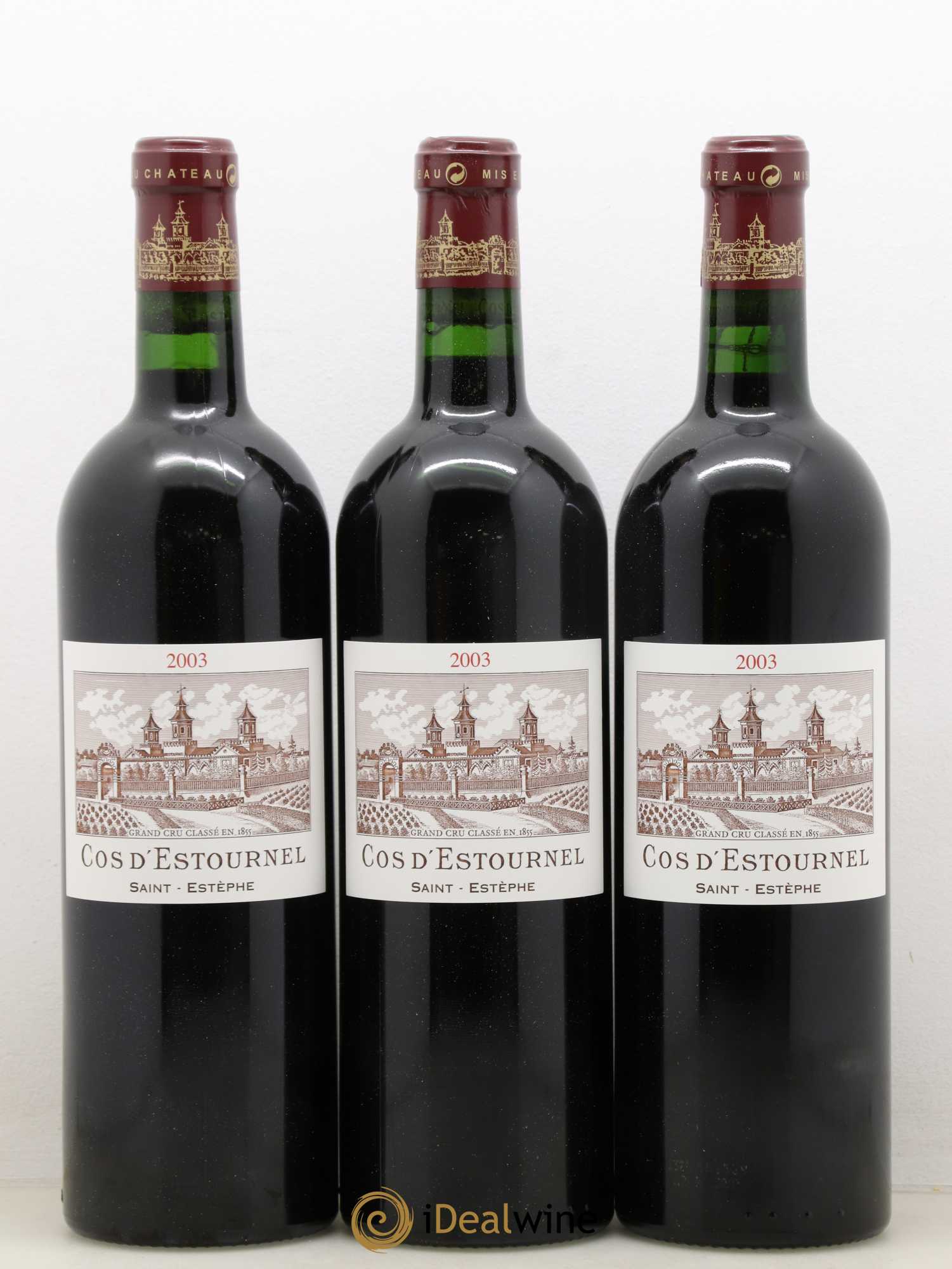 Cos d'Estournel 2ème Grand Cru Classé 2003 - Lot de 6 bouteilles - 3