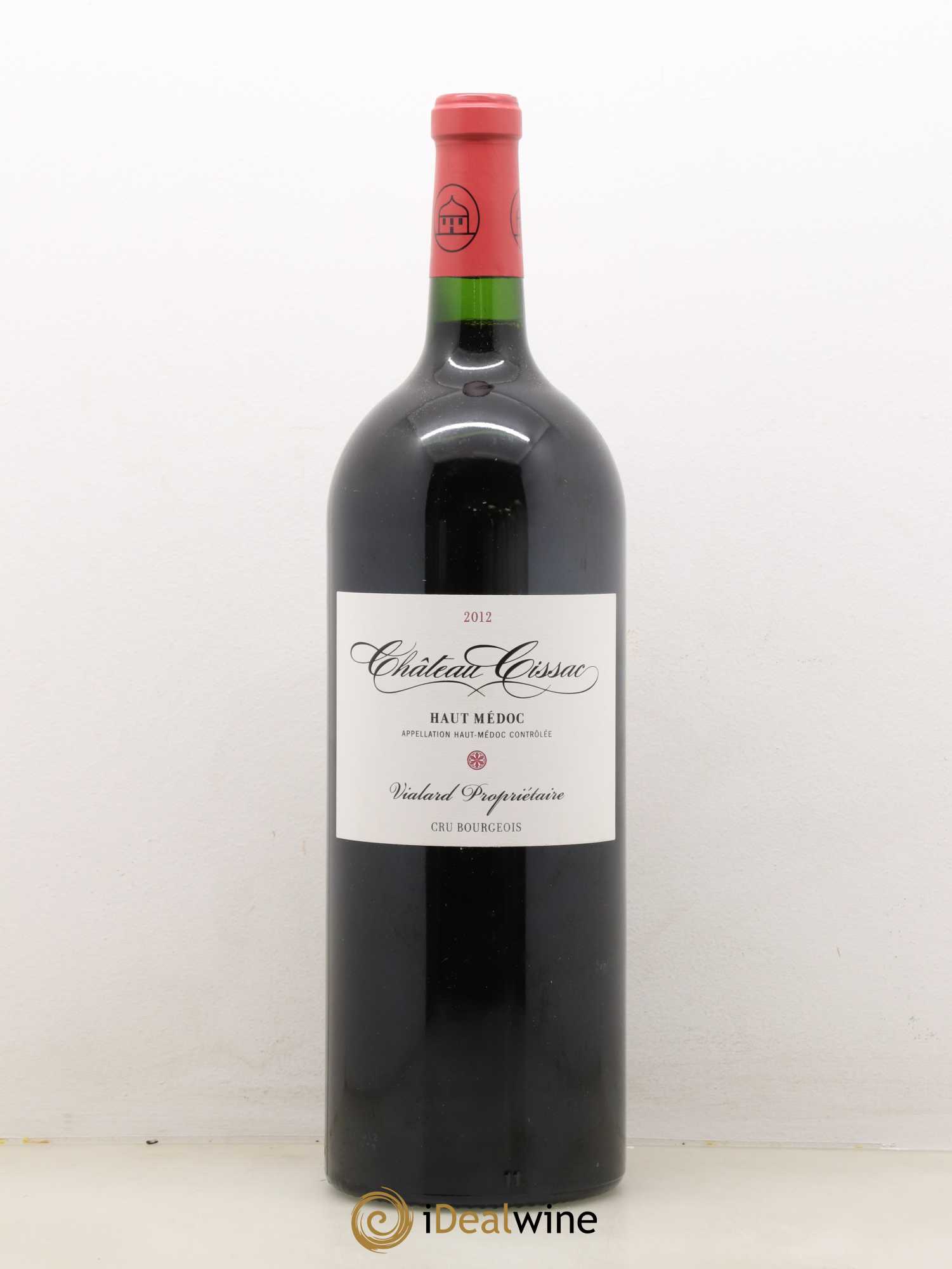 Château Cissac Cru Bourgeois 2012 - Lot de 1 magnum - 0