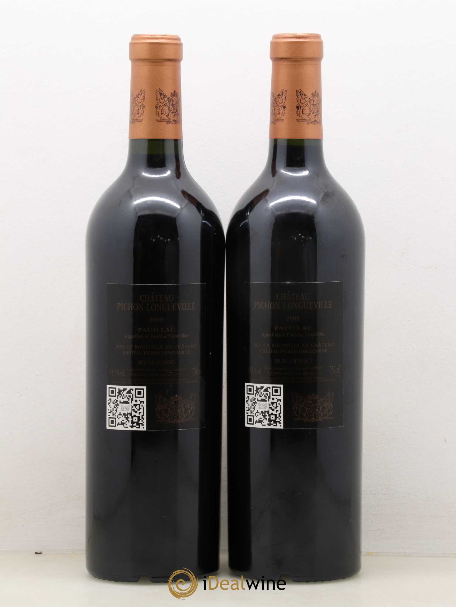 Pichon Longueville Baron 2ème Grand Cru Classé 2009 - Lot de 2 bouteilles - 1
