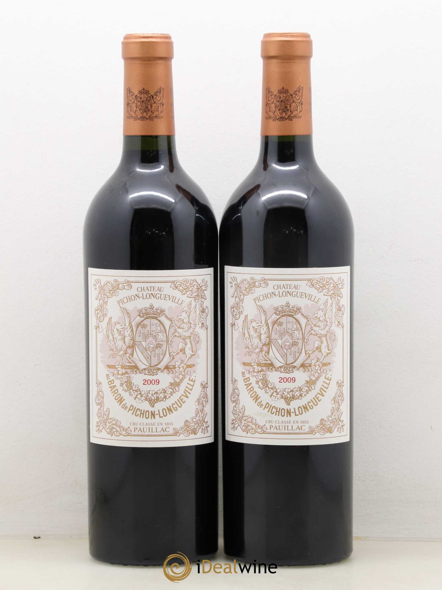 Pichon Longueville Baron 2ème Grand Cru Classé 2009 - Lot de 2 bouteilles - 0