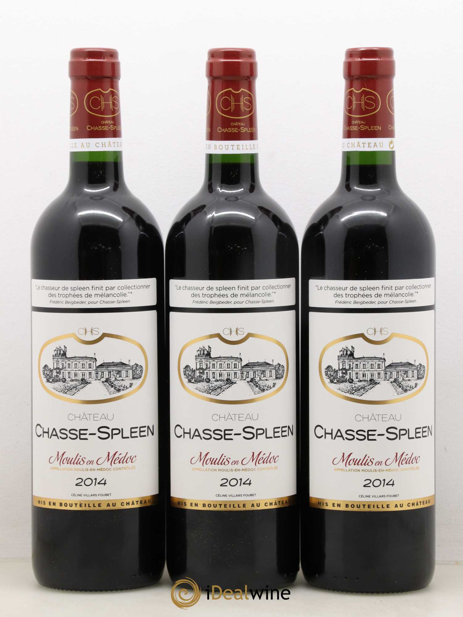 Château Chasse Spleen 2014 - Lot de 6 bouteilles - 1