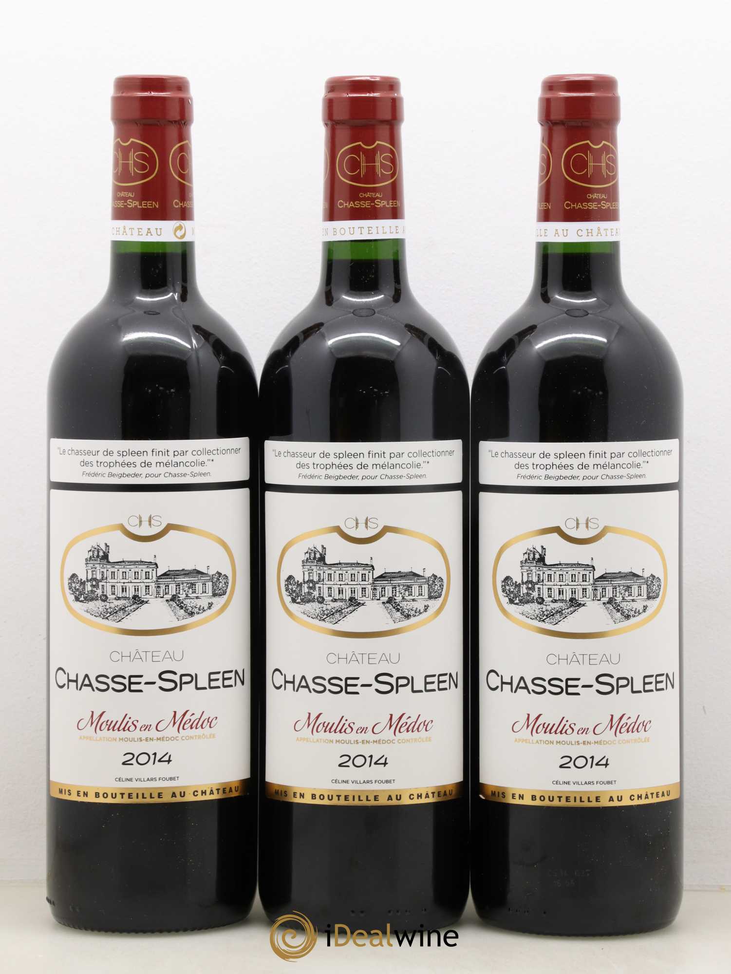 Château Chasse Spleen 2014 - Lot de 6 bouteilles - 2