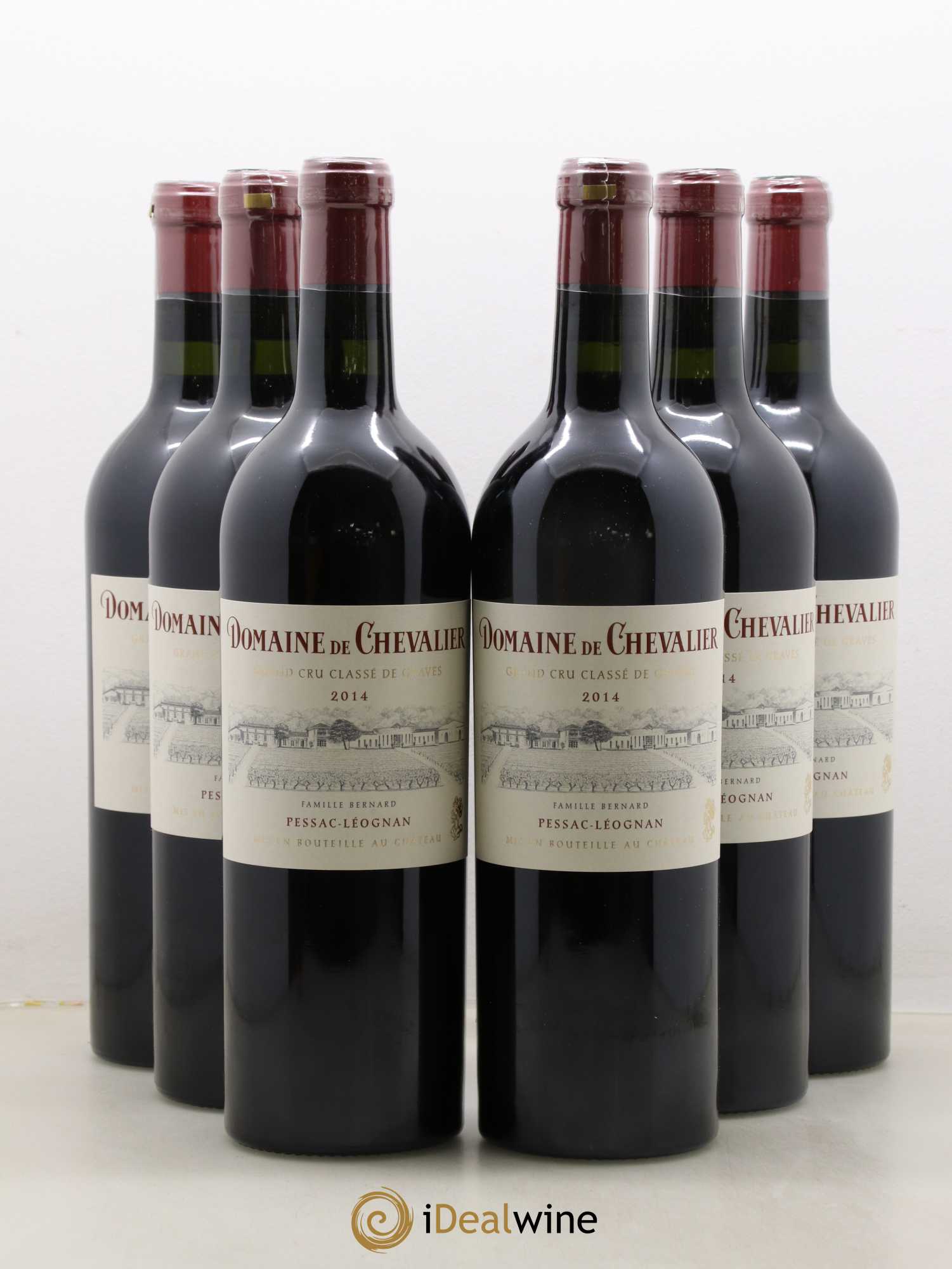 Domaine de Chevalier Cru Classé de Graves 2014 - Lot de 6 bouteilles - 0