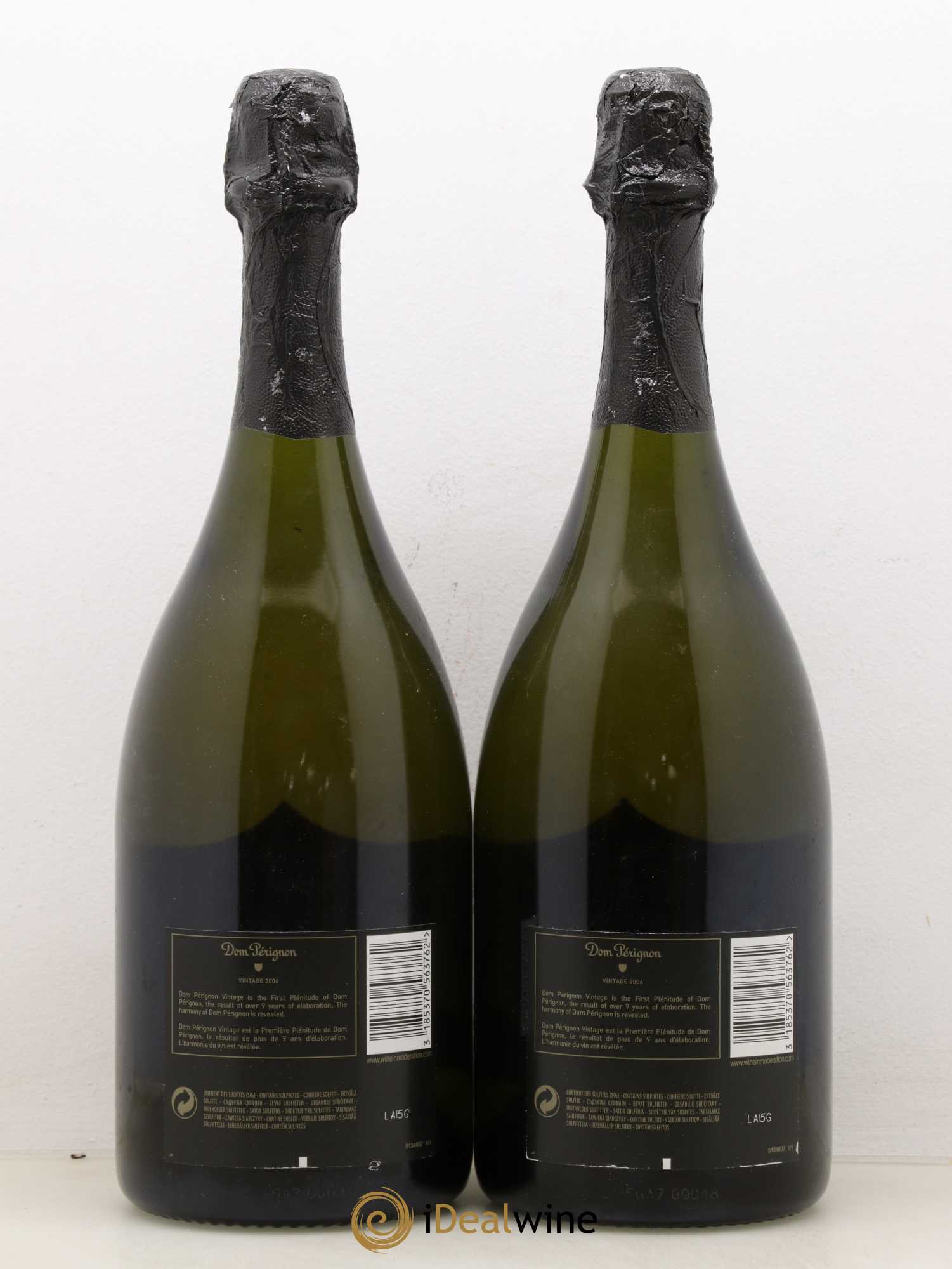 Brut Dom Pérignon 2006 - Lot de 2 bouteilles - 1
