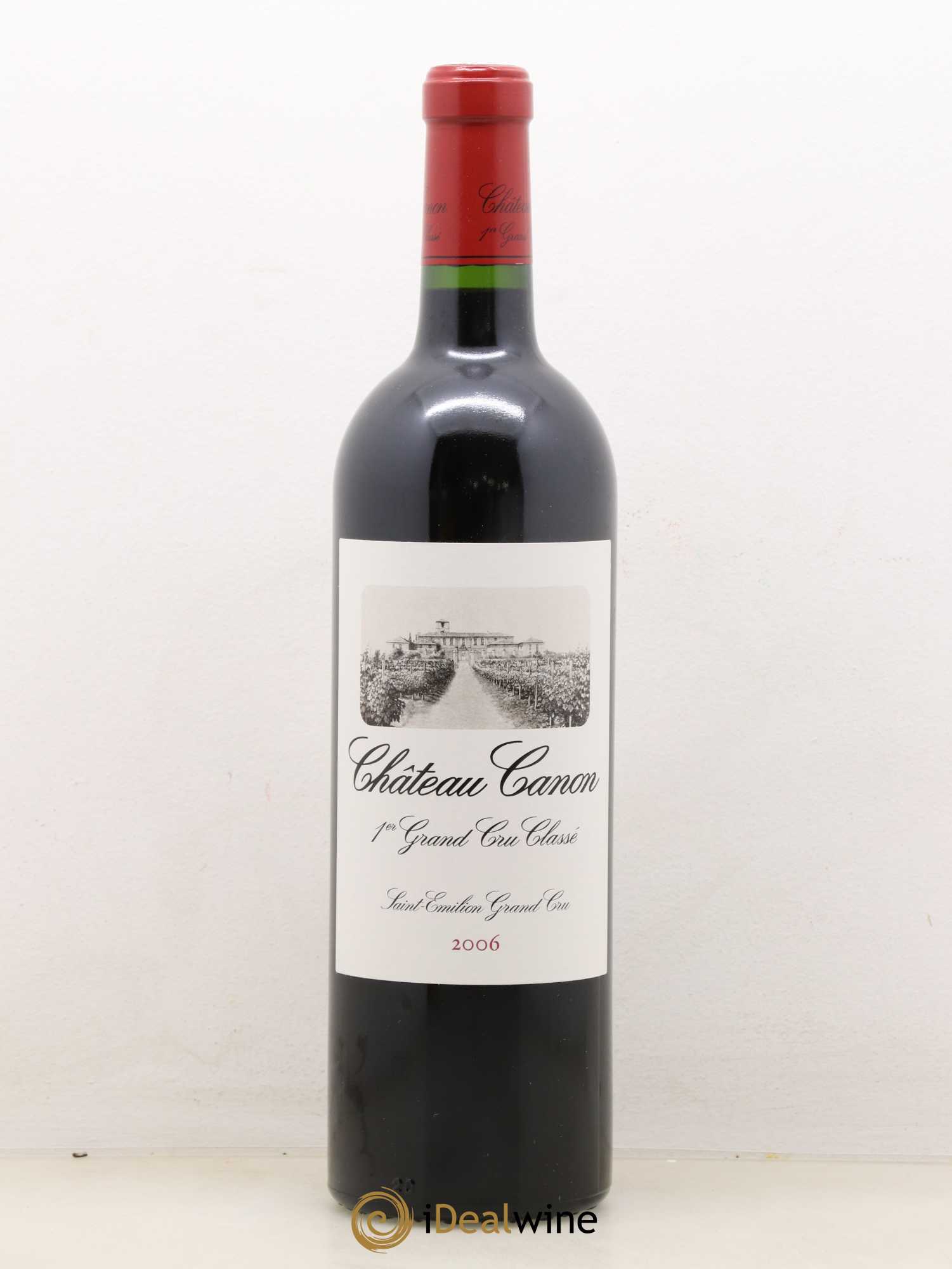 Château Canon 1er Grand Cru Classé B 2006 - Lot de 1 bouteille - 0