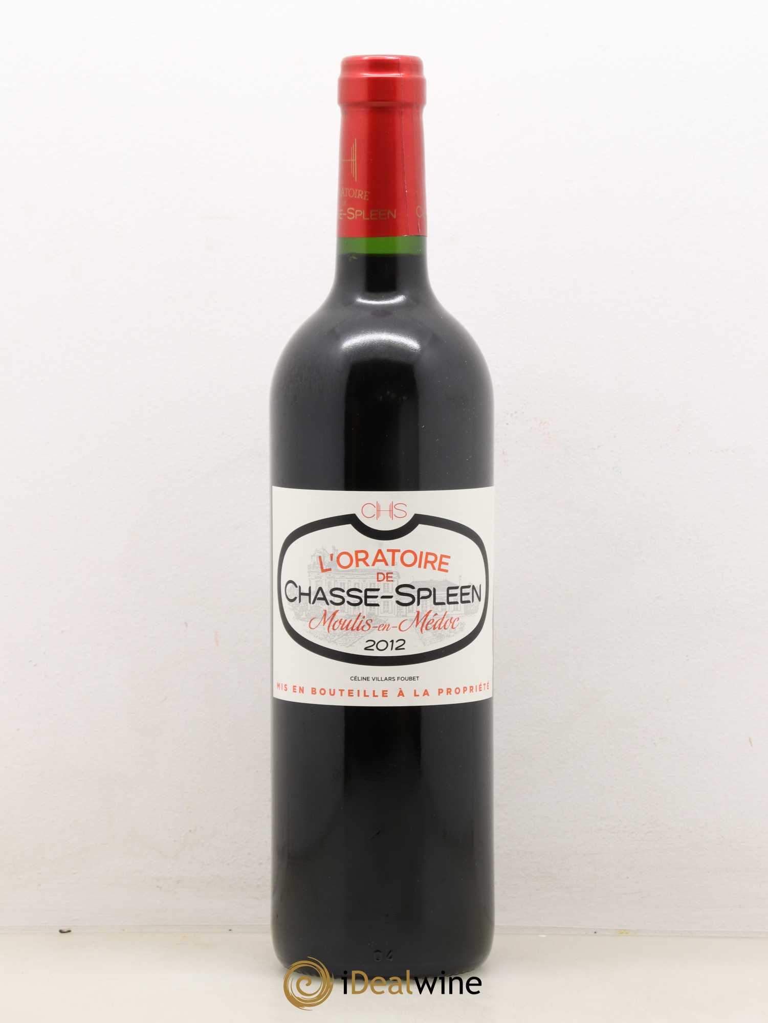 Oratoire de Chasse Spleen Second Vin 2012 - Lot de 1 bouteille - 0