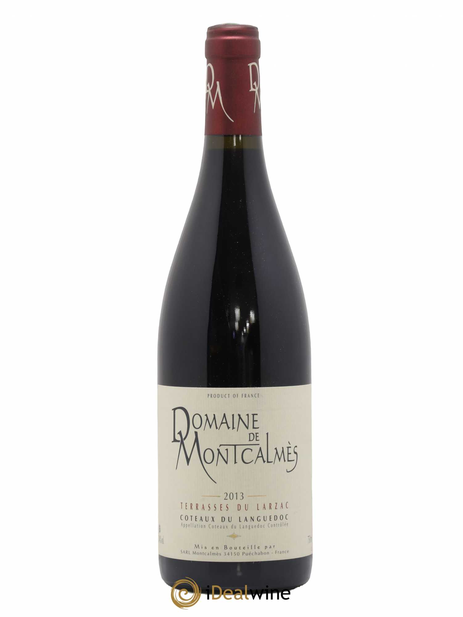 Terrasses du Larzac Domaine de Montcalmès Frédéric Pourtalié 2013 - Lot de 1 bouteille - 0