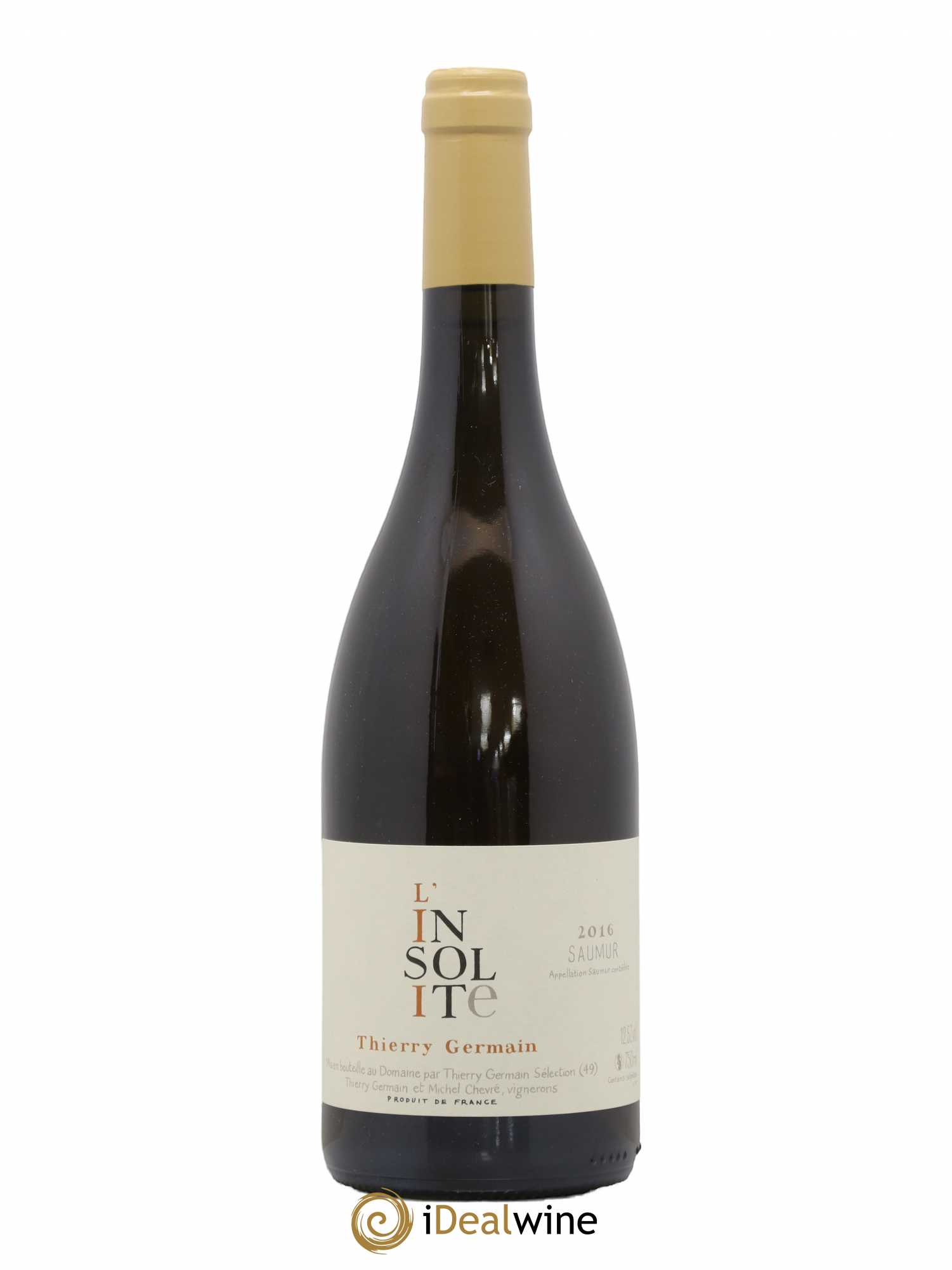 Saumur Insolite Domaine des Roches Neuves - Thierry Germain 2016 - Lot de 1 bouteille - 0