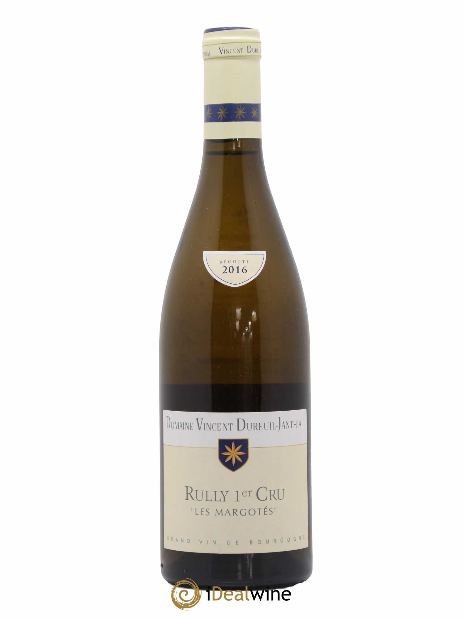 Rully 1er Cru Les Margotés Vincent Dureuil-Janthial 2016 - Lot de 1 bouteille - 0