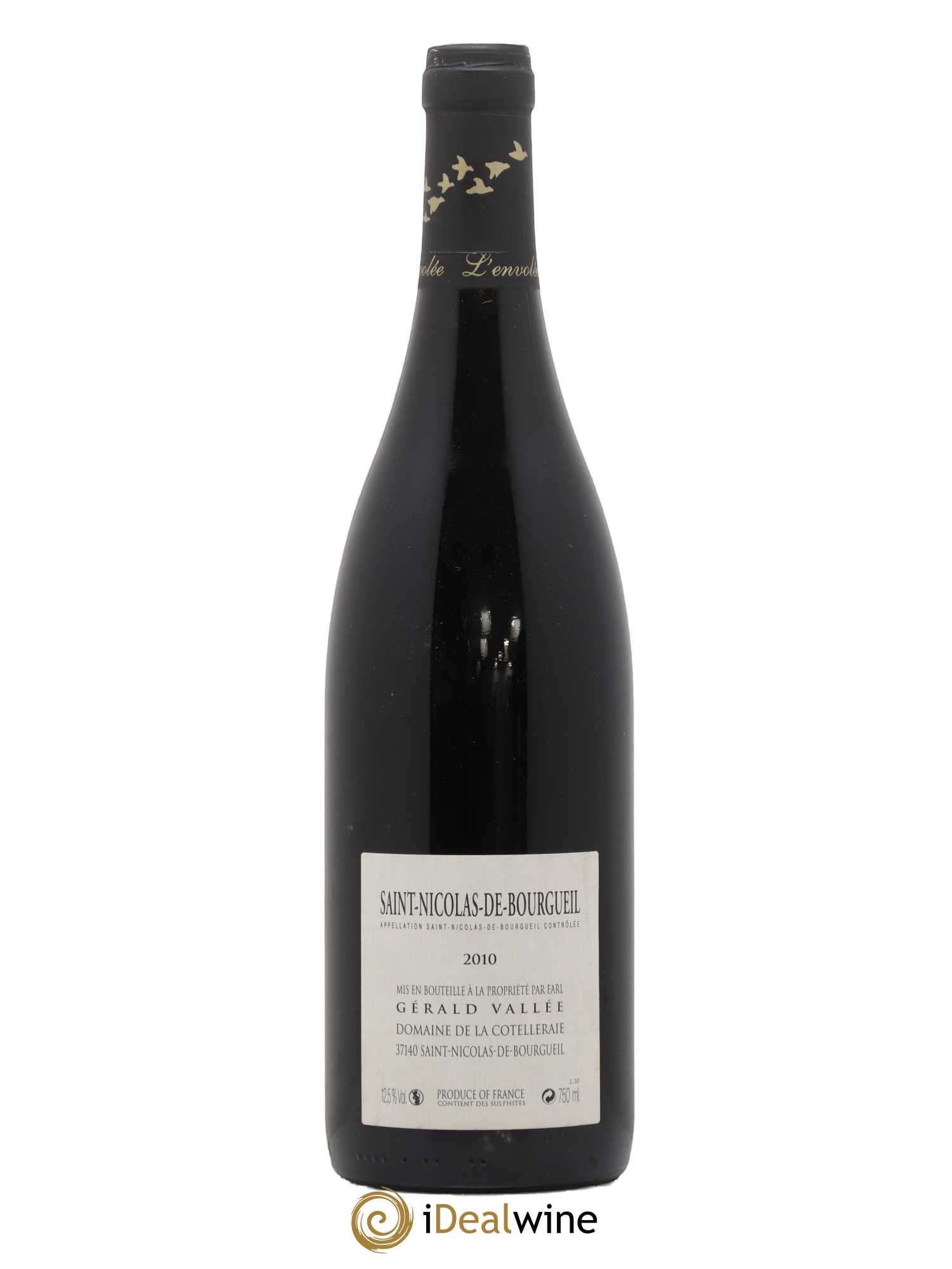 Saint-Nicolas de Bourgueil L'Envolée Domaine de la Cotelleraie 2010 - Posten von 1 Flasche - 1