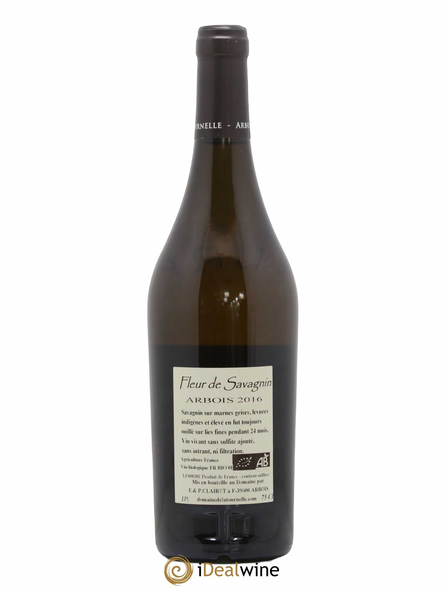 Arbois Fleur De Savagnin Domaine de la Tournelle 2016 - Lot de 1 bouteille - 1