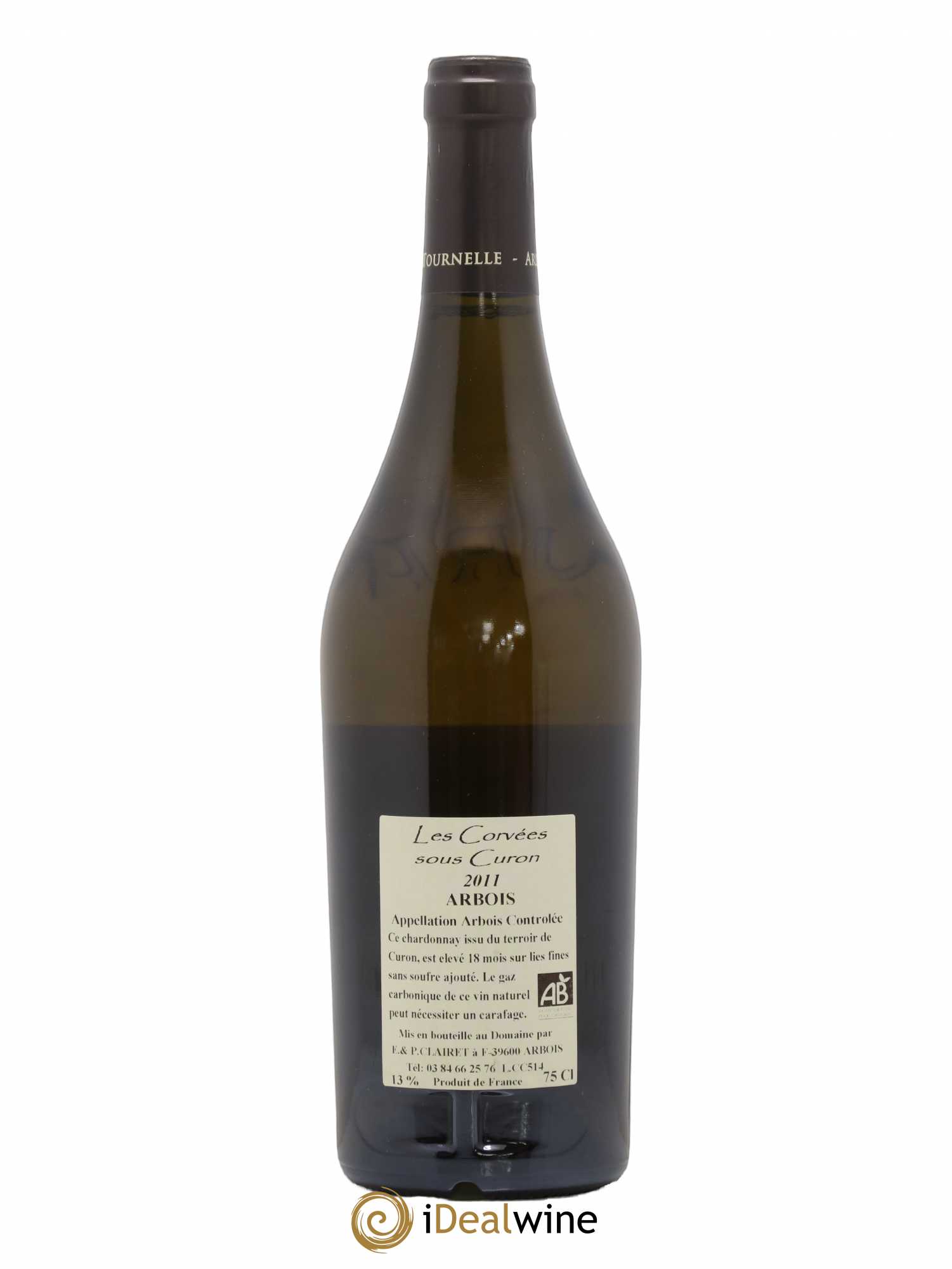 Arbois Les Corvées sous Curon Domaine de la Tournelle 2011 - Lot de 1 bouteille - 1