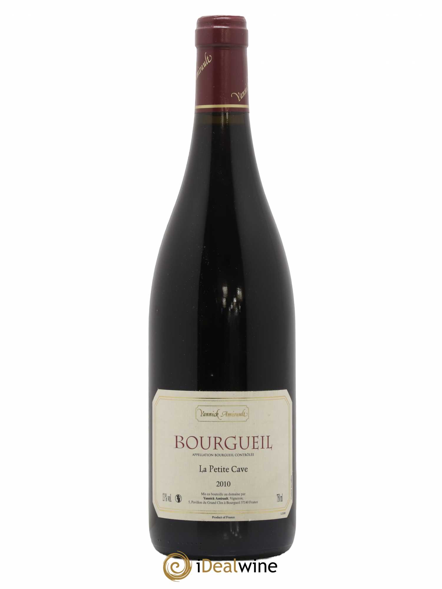 Bourgueil Petite cave Yannick Amirault (Domaine) 2010 - Lot de 1 bouteille - 0