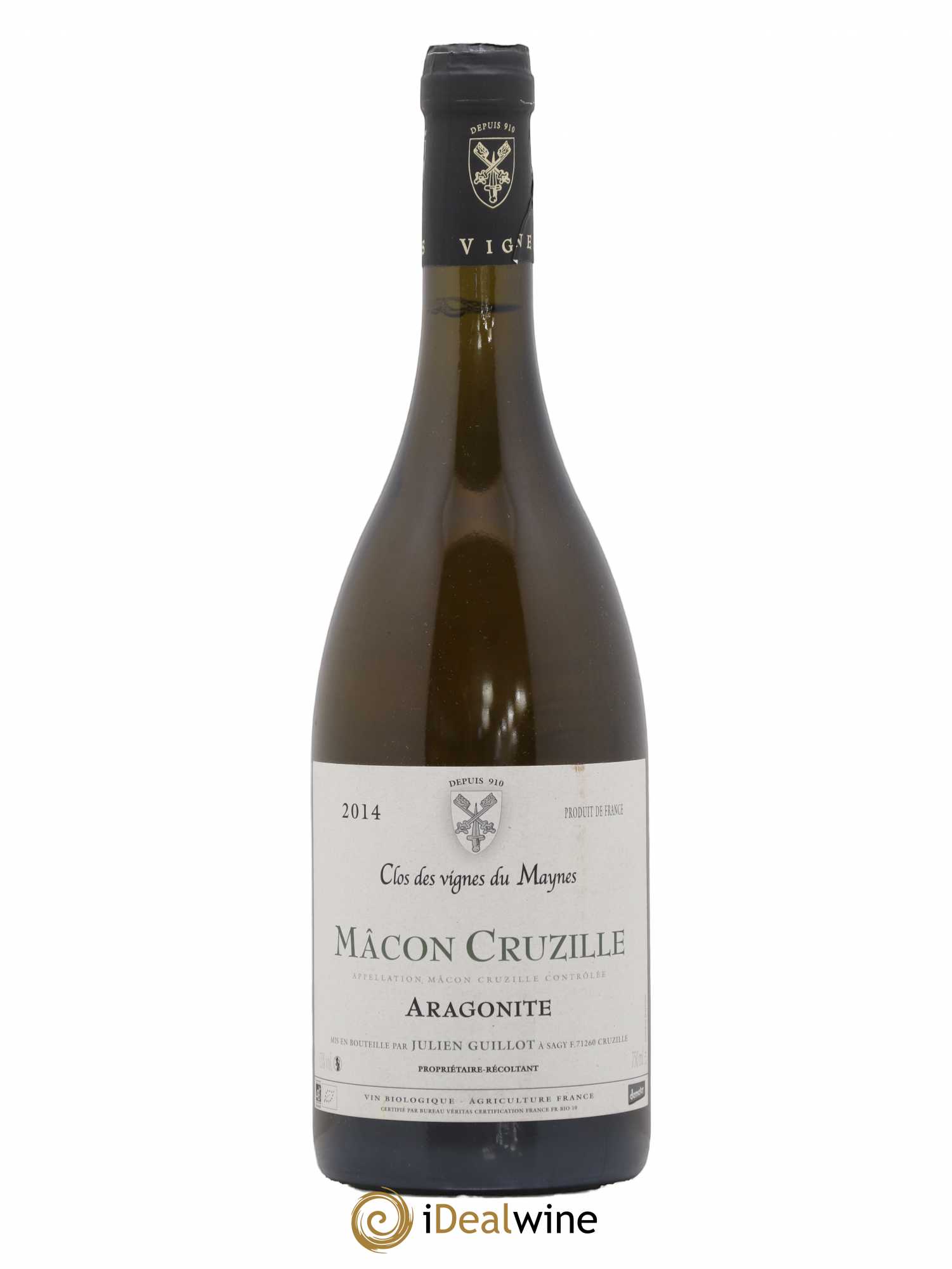 Mâcon-Cruzille Aragonite Les Vignes du Maynes 2014 - Lot de 1 bouteille - 0