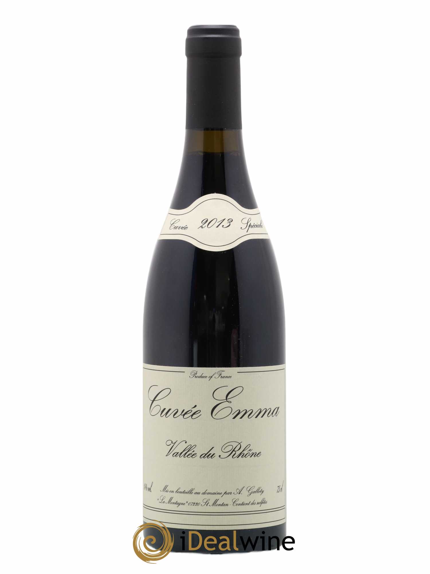 Côtes du Vivarais Cuvée Emma Gallety (Domaine) 2013 - Lot de 1 bouteille - 0