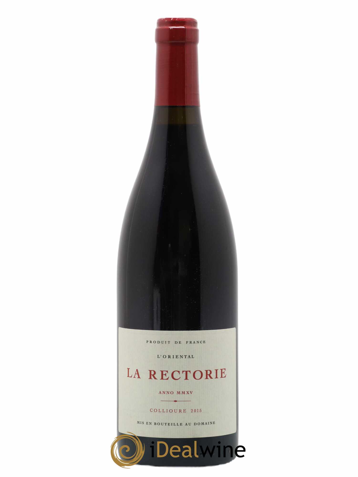 Collioure La Rectorie (Domaine de) Oriental Thierry et Jean Emmanuel Parcé 2015 - Lot de 1 bouteille - 0