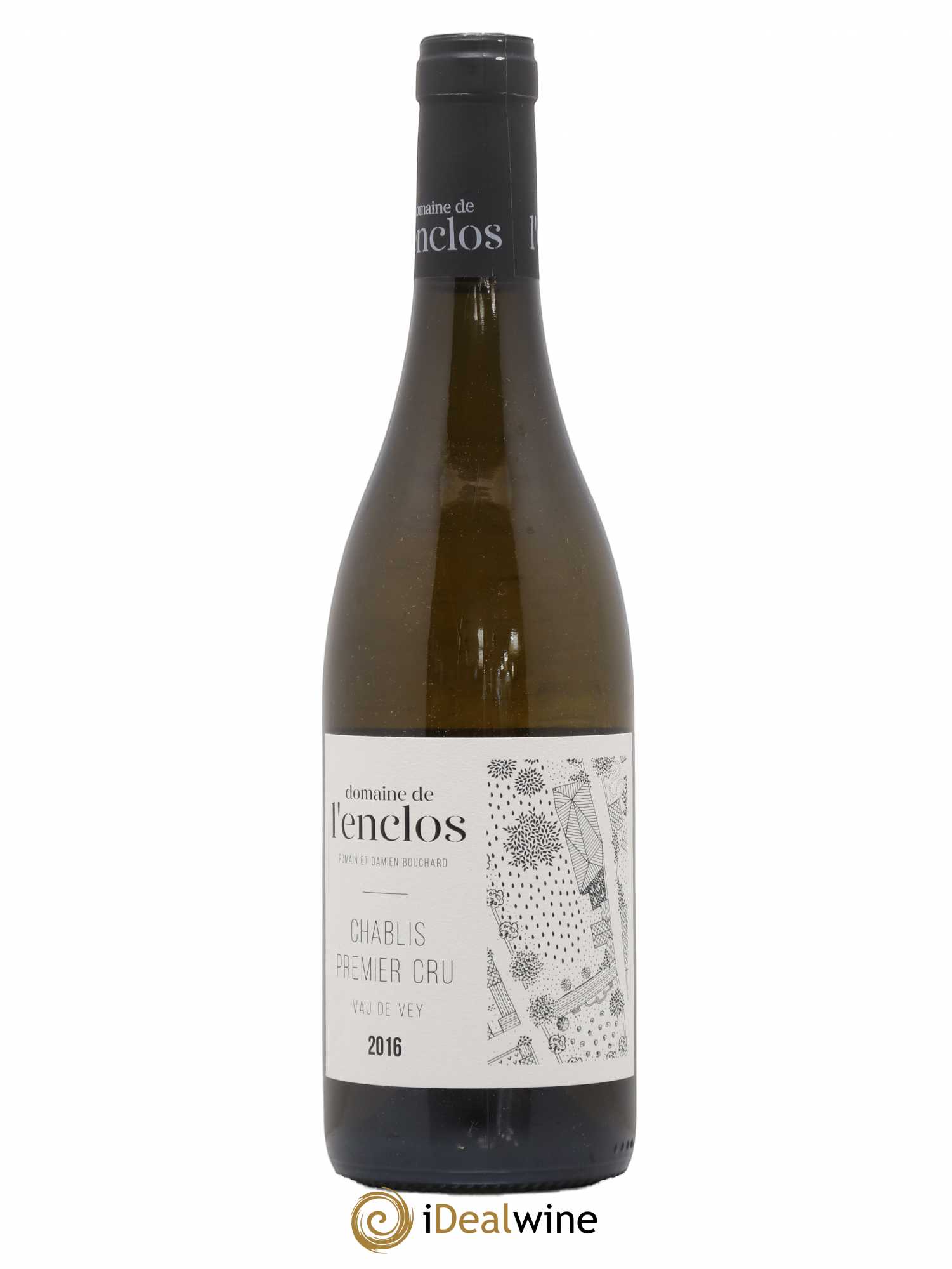 Chablis 1er Cru Vau de Vey Domaine de l'Enclos 2016 - Posten von 1 Flasche - 0