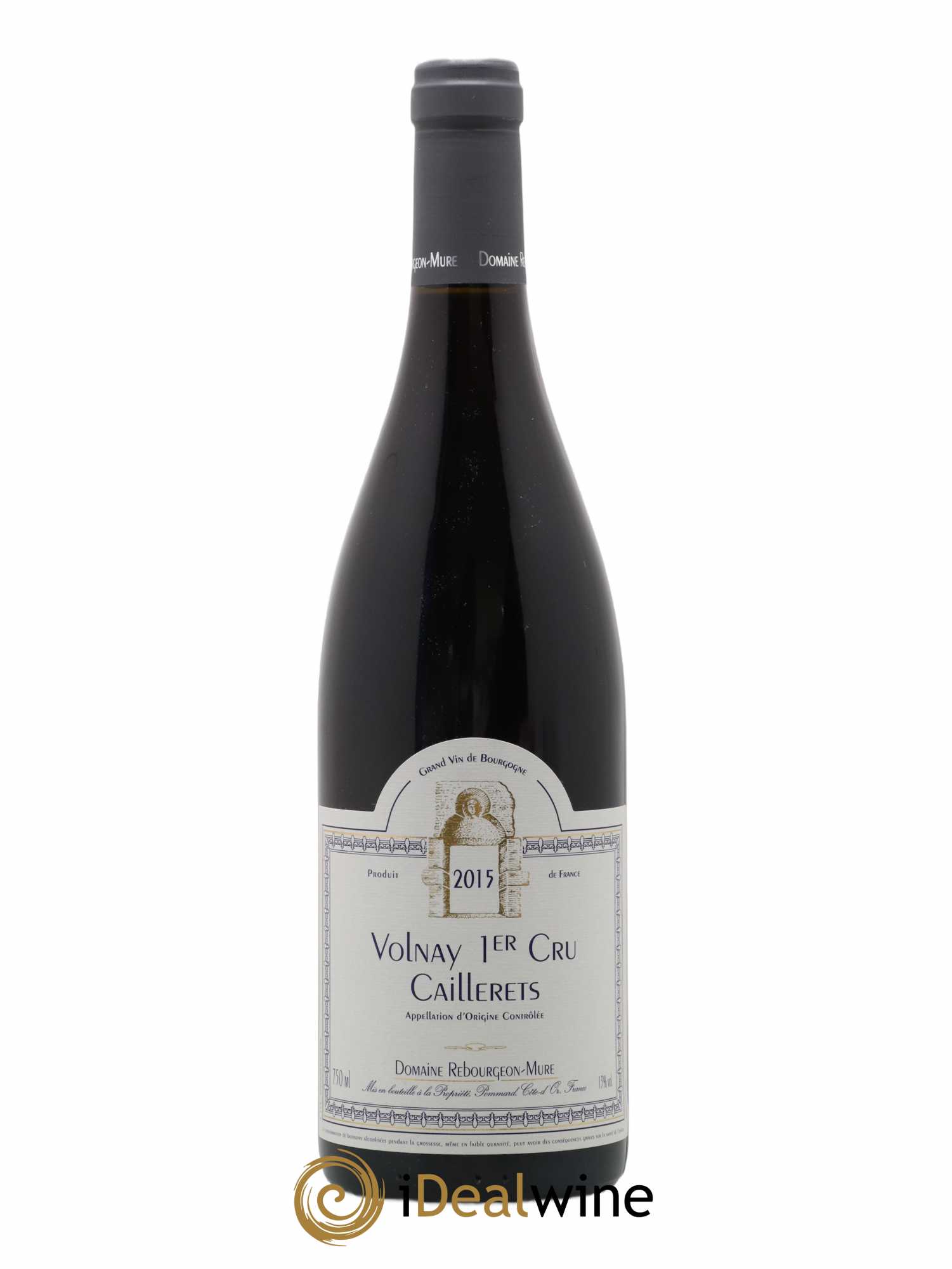 Volnay 1er Cru Caillerets Domaine Rebourgeon Mure 2015 - Lot de 1 bouteille - 0