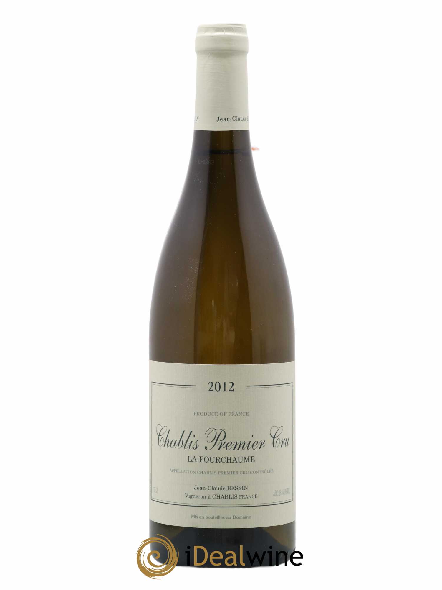 Chablis 1er Cru Fourchaume Jean-Claude & Romain Bessin 2012 - Lot de 1 bouteille - 0