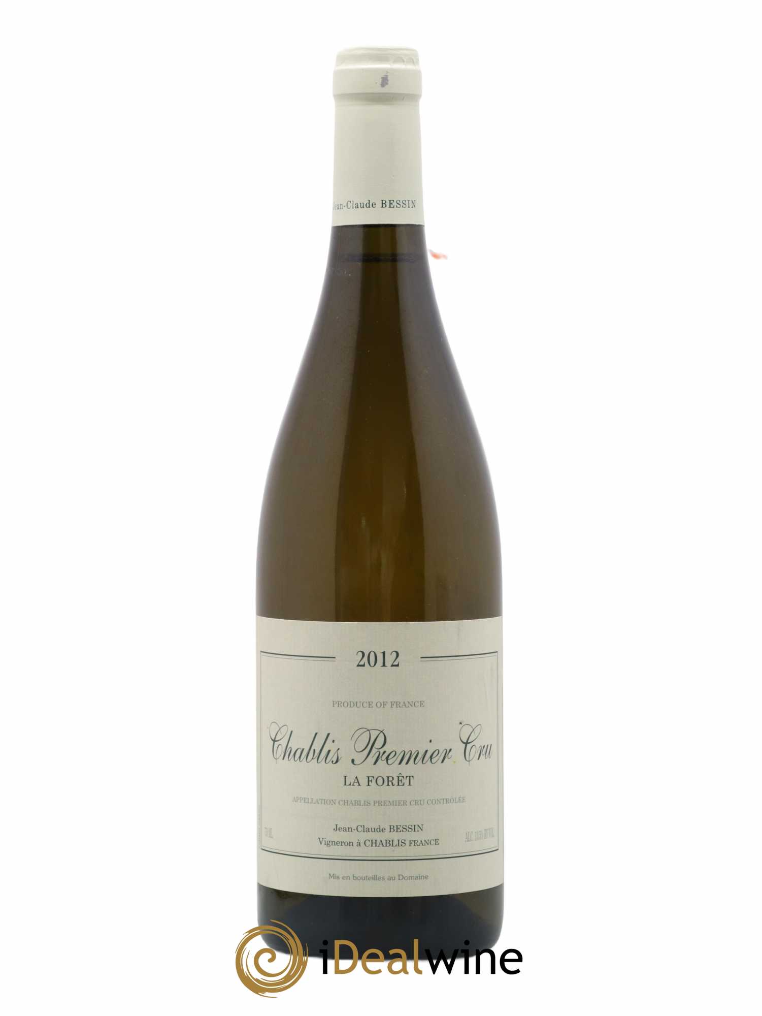 Chablis 1er Cru La Forêt Jean-Claude & Romain Bessin 2012 - Lot de 1 bouteille - 0