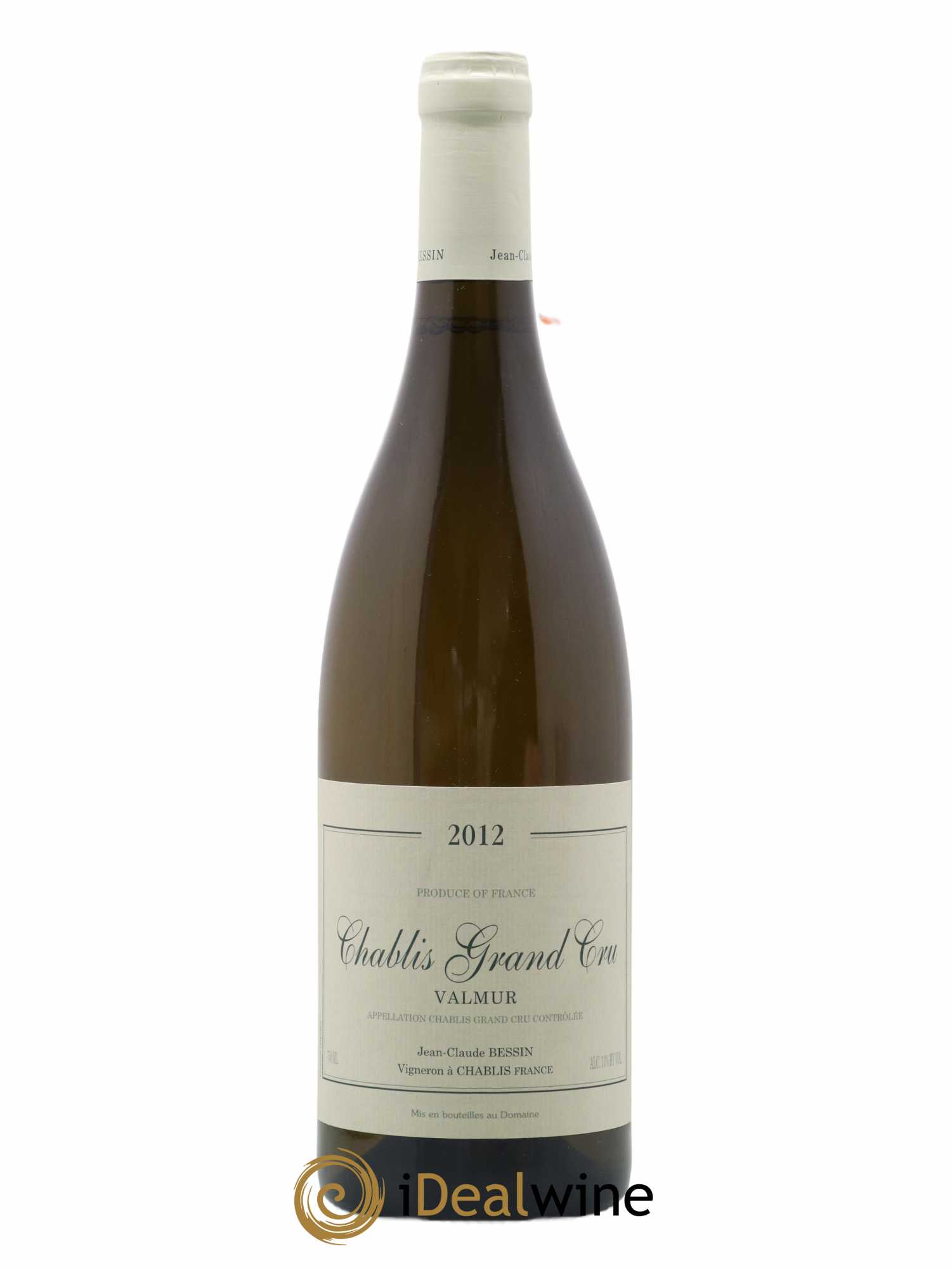 Chablis Grand Cru Valmur Jean-Claude & Romain Bessin 2012 - Lot de 1 bouteille - 0